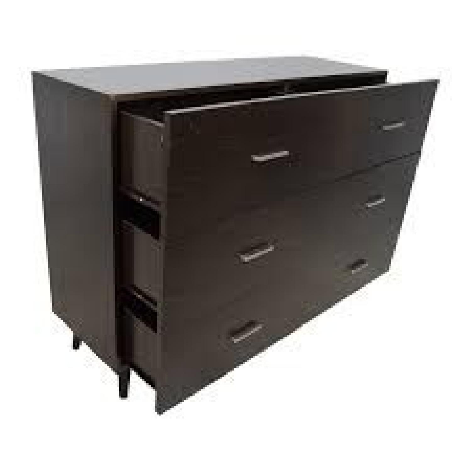 West Elm Adams 6 Drawer Dresser in Chocolate - image-2
