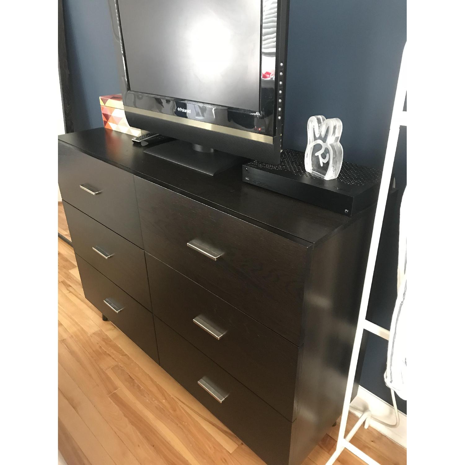 West Elm Adams 6 Drawer Dresser in Chocolate - image-3