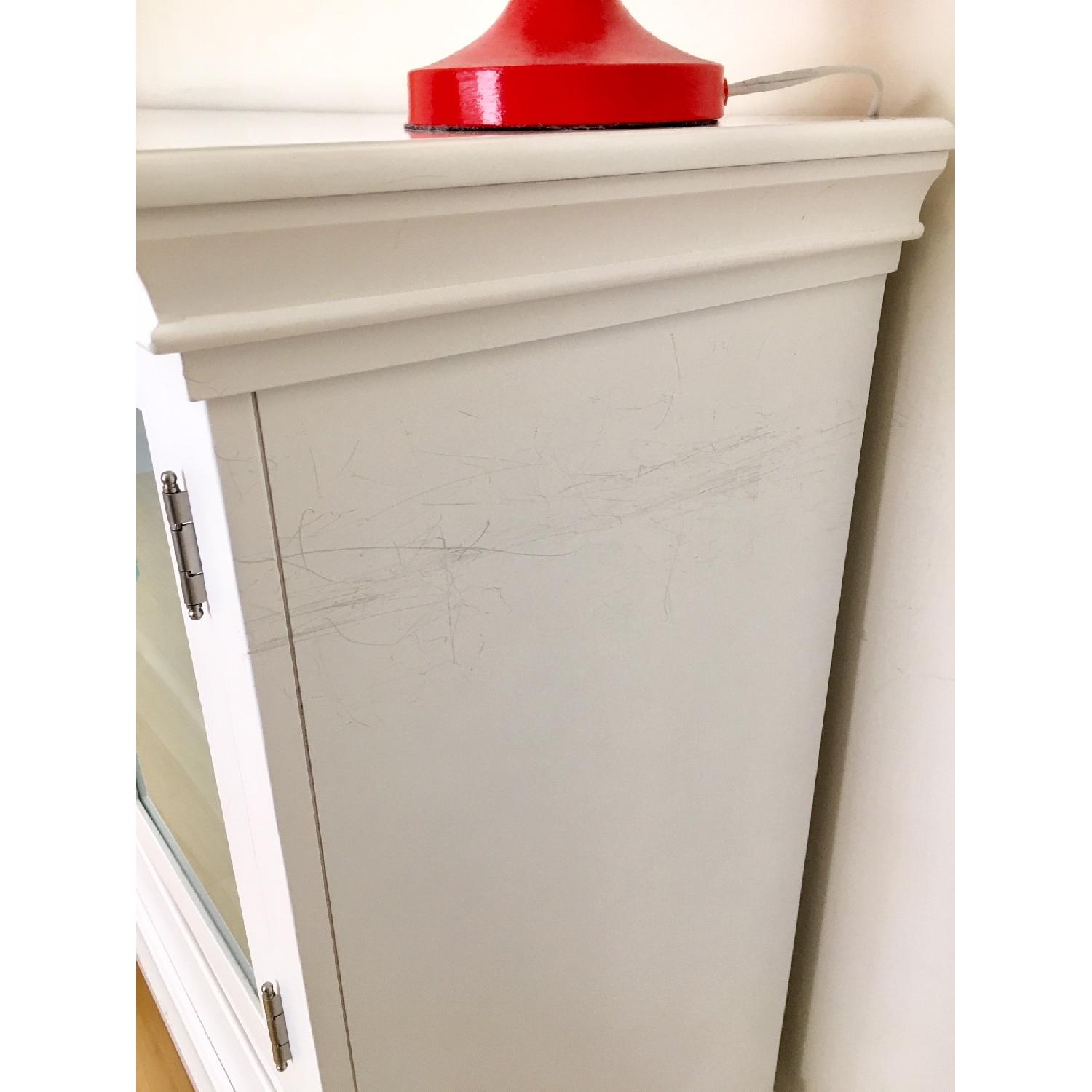 White Dresser w/ Anthropologie Drawer Pulls AptDeco