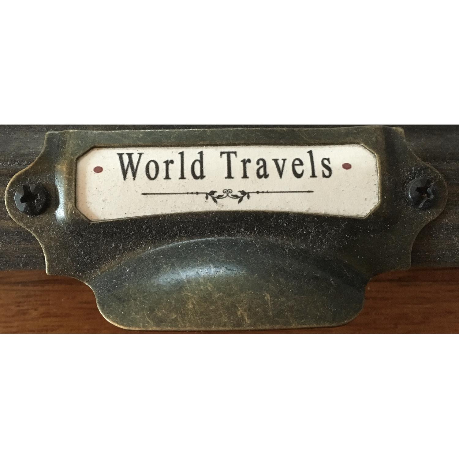 Grade School Style Pull Down World Map - image-4