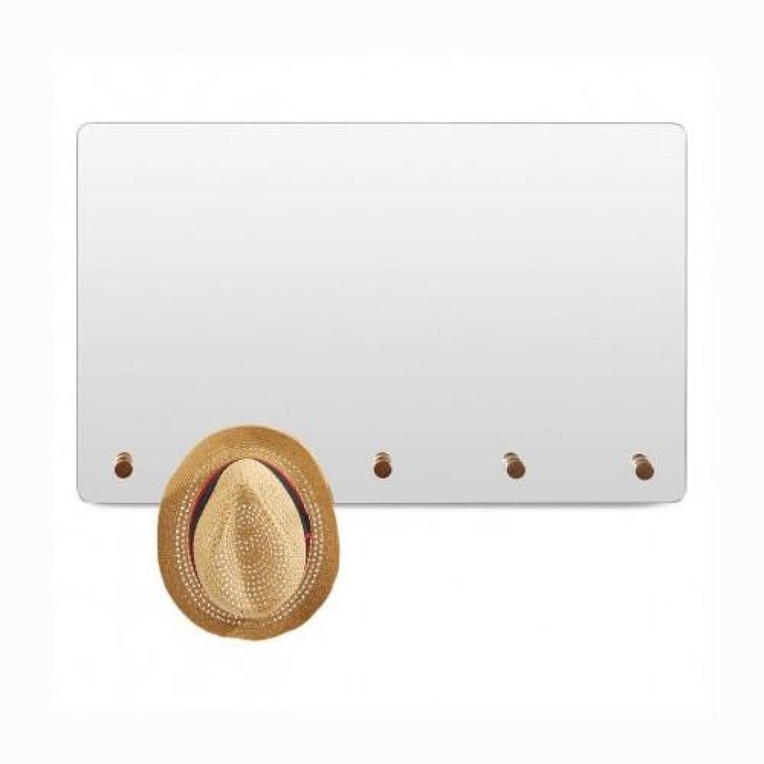 Blu Dot Peggy Mirror w/ Wooden Pegs - image-0