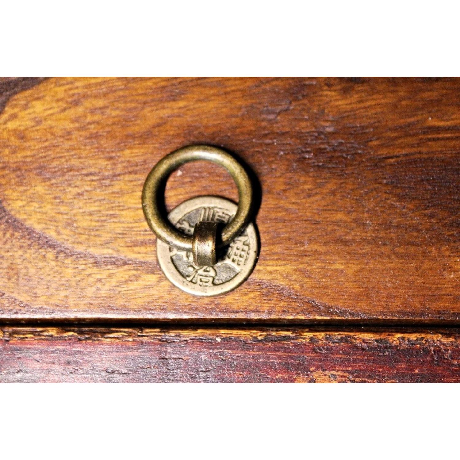 Vintage Early Lacquered Chinese Armoire/Cabinet - image-10