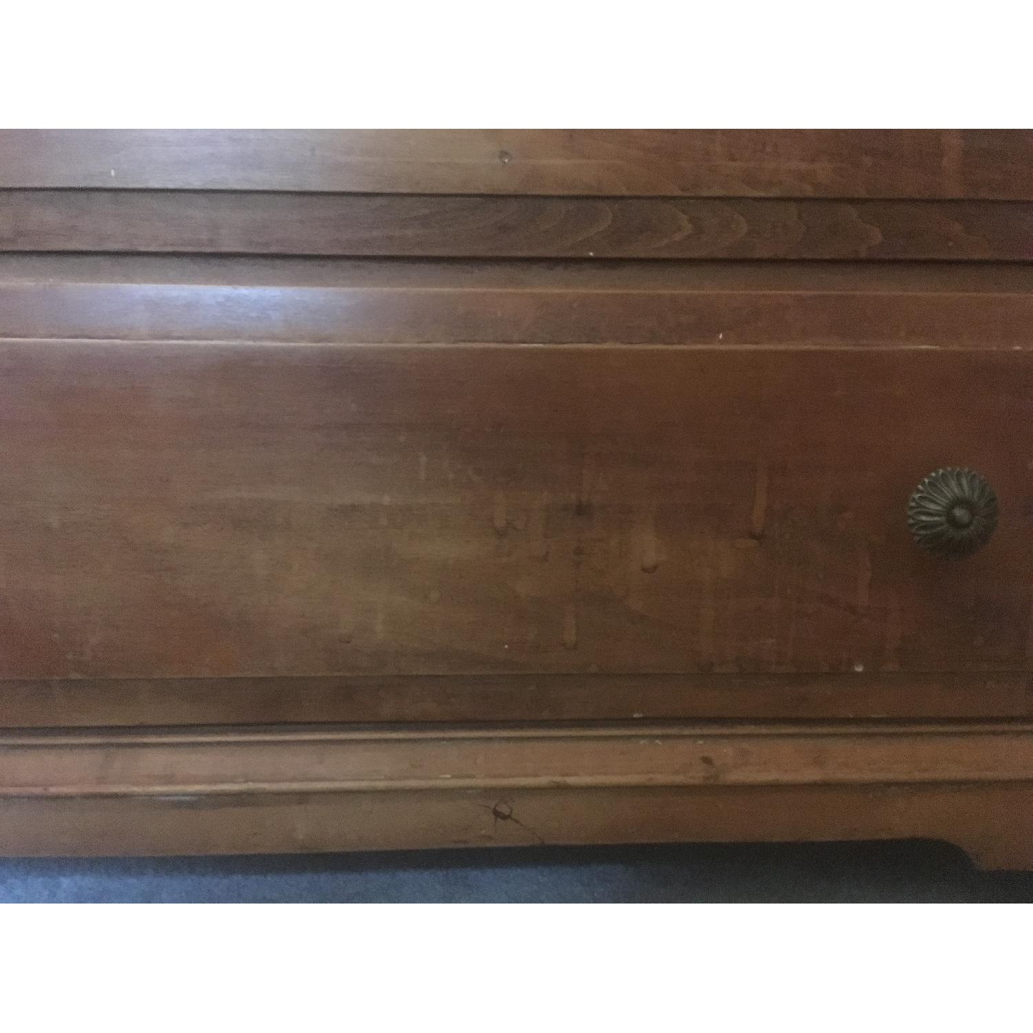 Vintage Wood Dresser - image-7