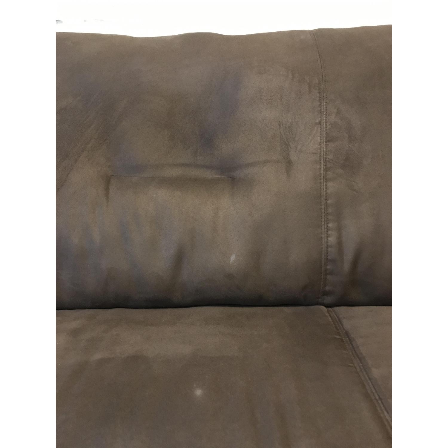 Ikea Knislinge Dark Brown 3 Seater Sofa - image-4