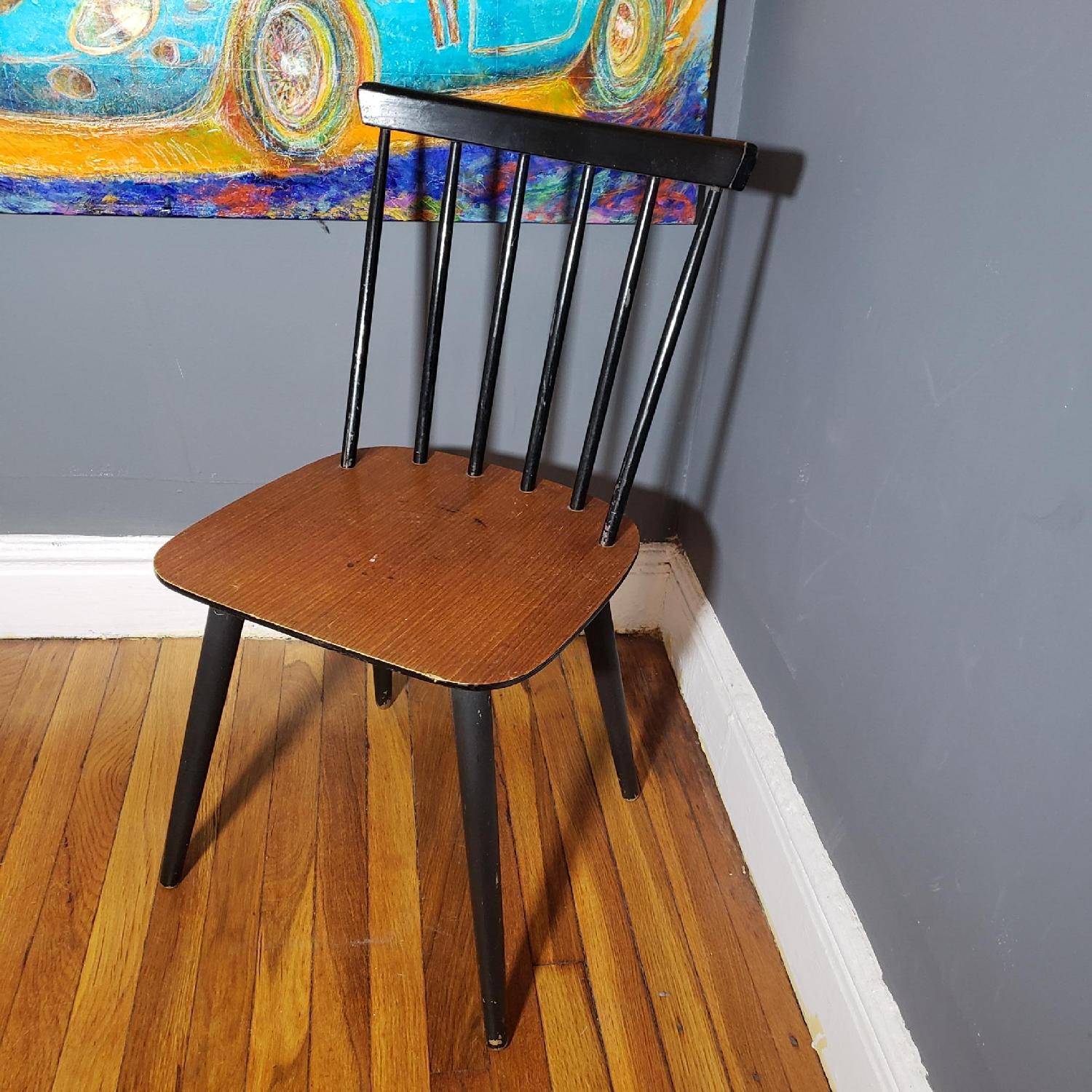 Vintage KY Varjonen of Finland Wood Accent Chair - image-2