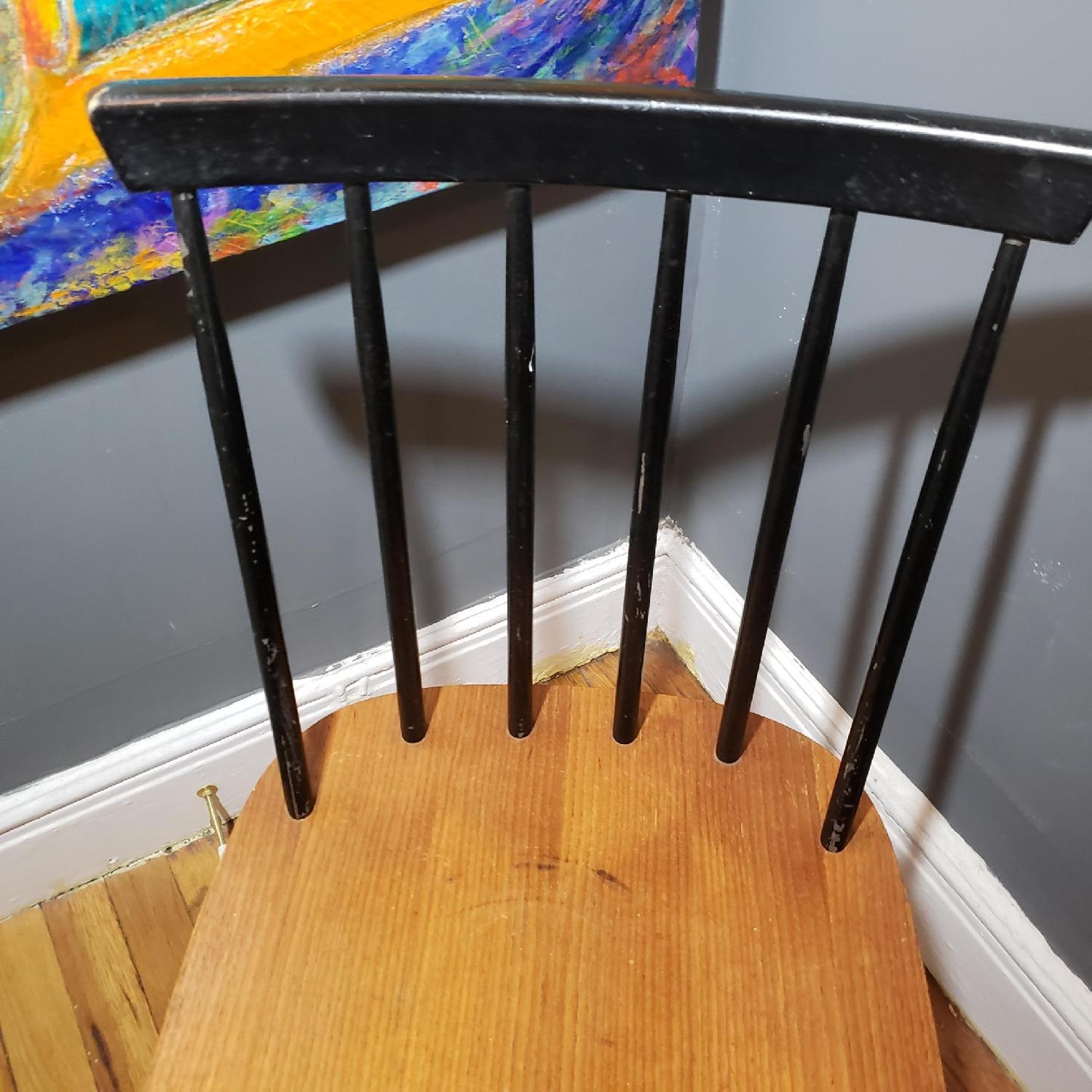 Vintage KY Varjonen of Finland Wood Accent Chair - image-3