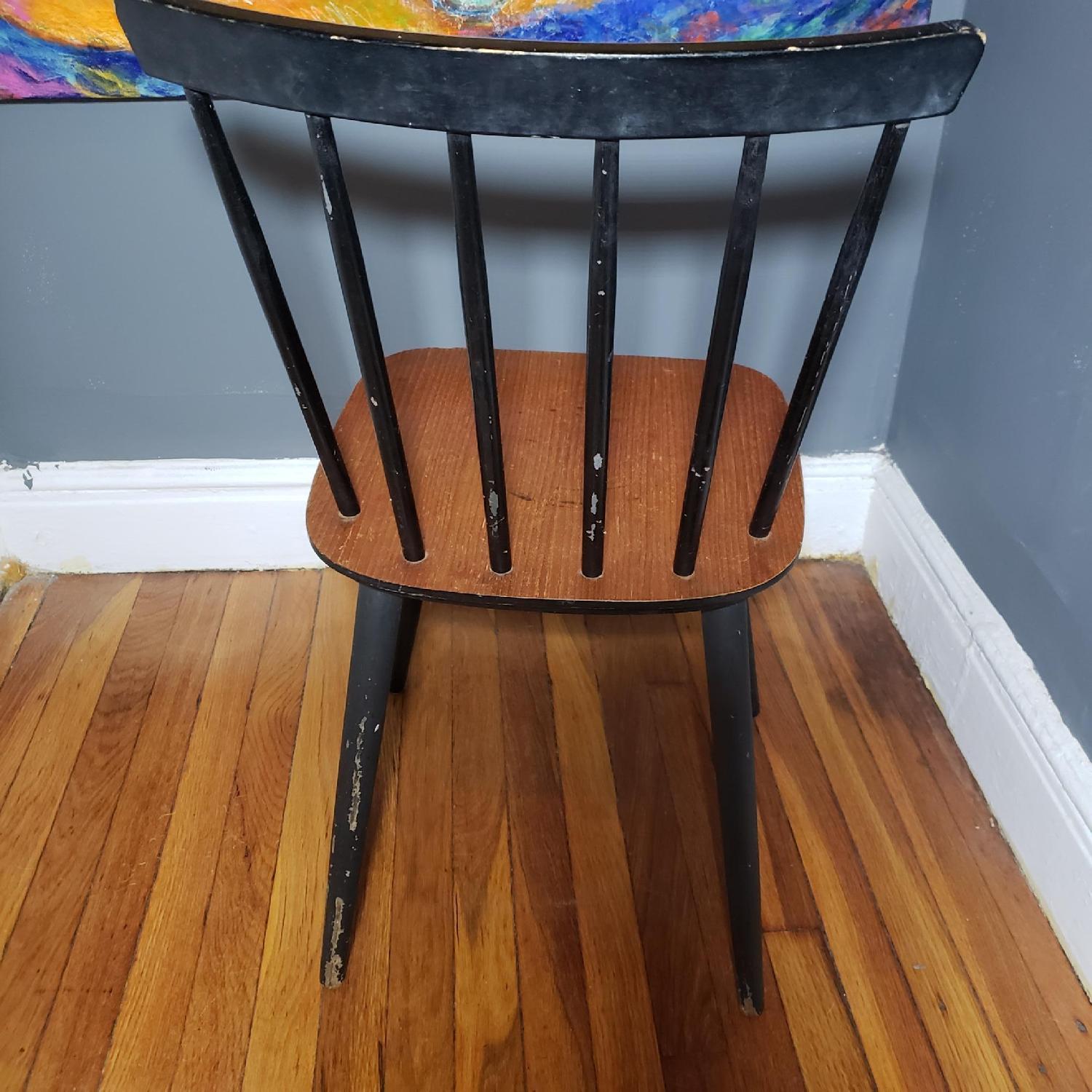 Vintage KY Varjonen of Finland Wood Accent Chair - image-4