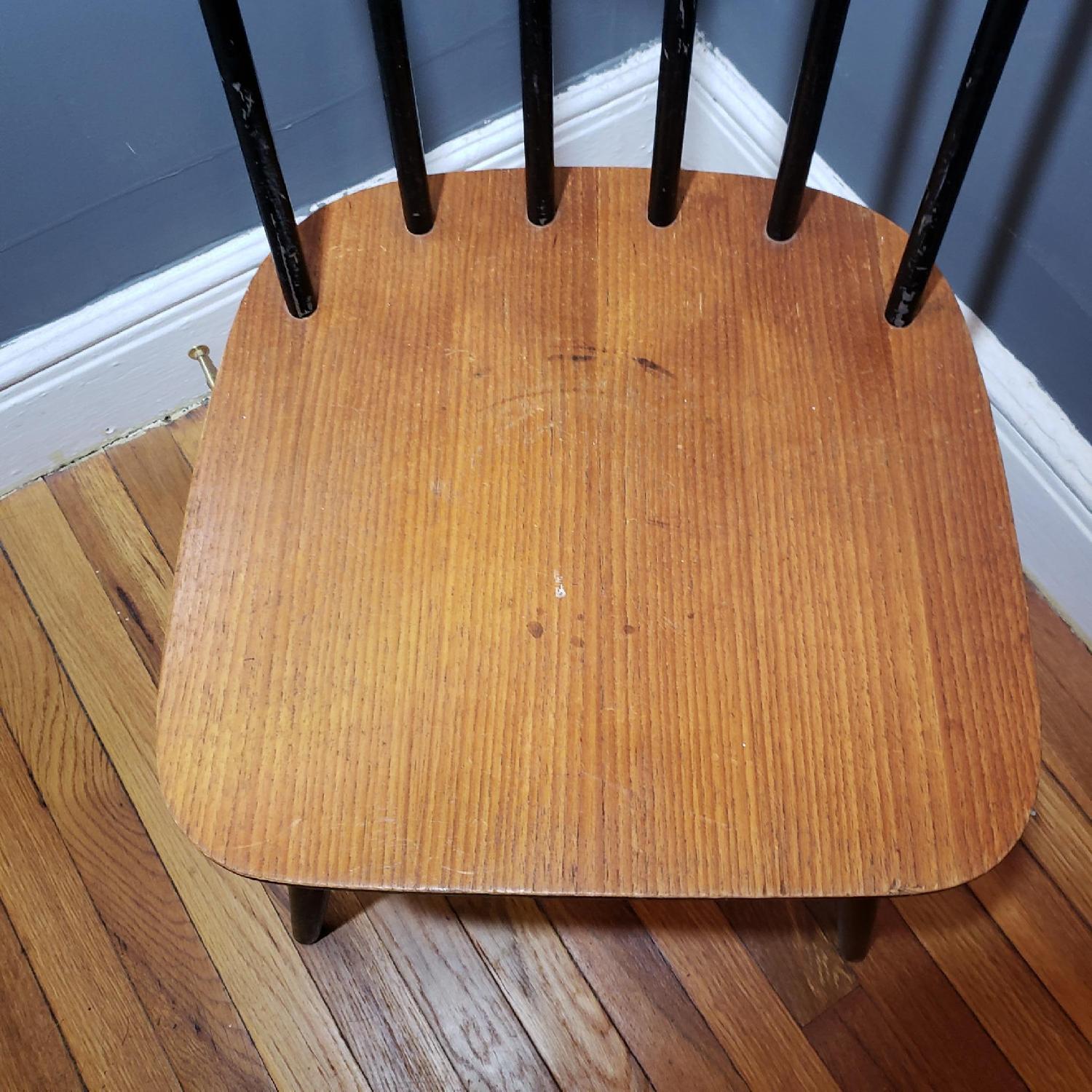 Vintage KY Varjonen of Finland Wood Accent Chair - image-5