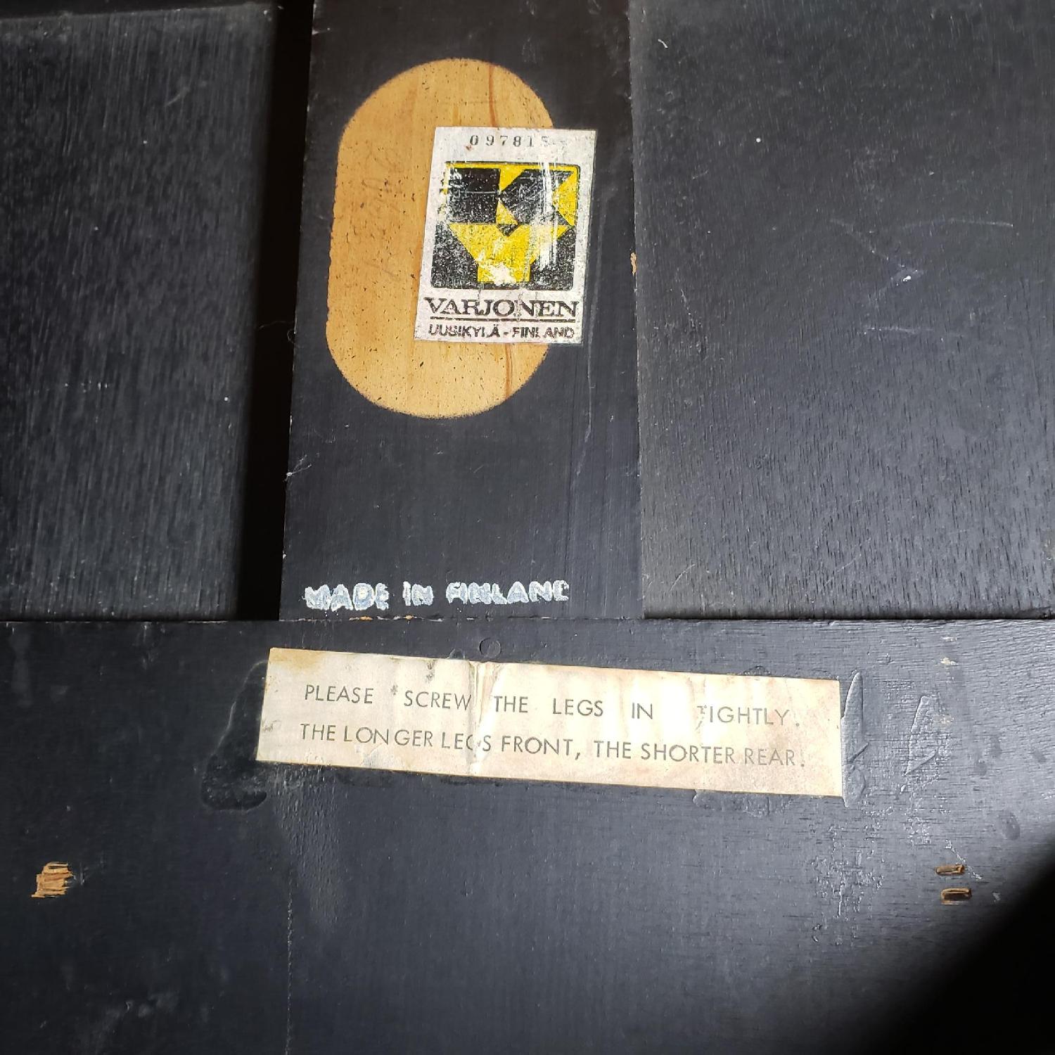 Vintage KY Varjonen of Finland Wood Accent Chair - image-6