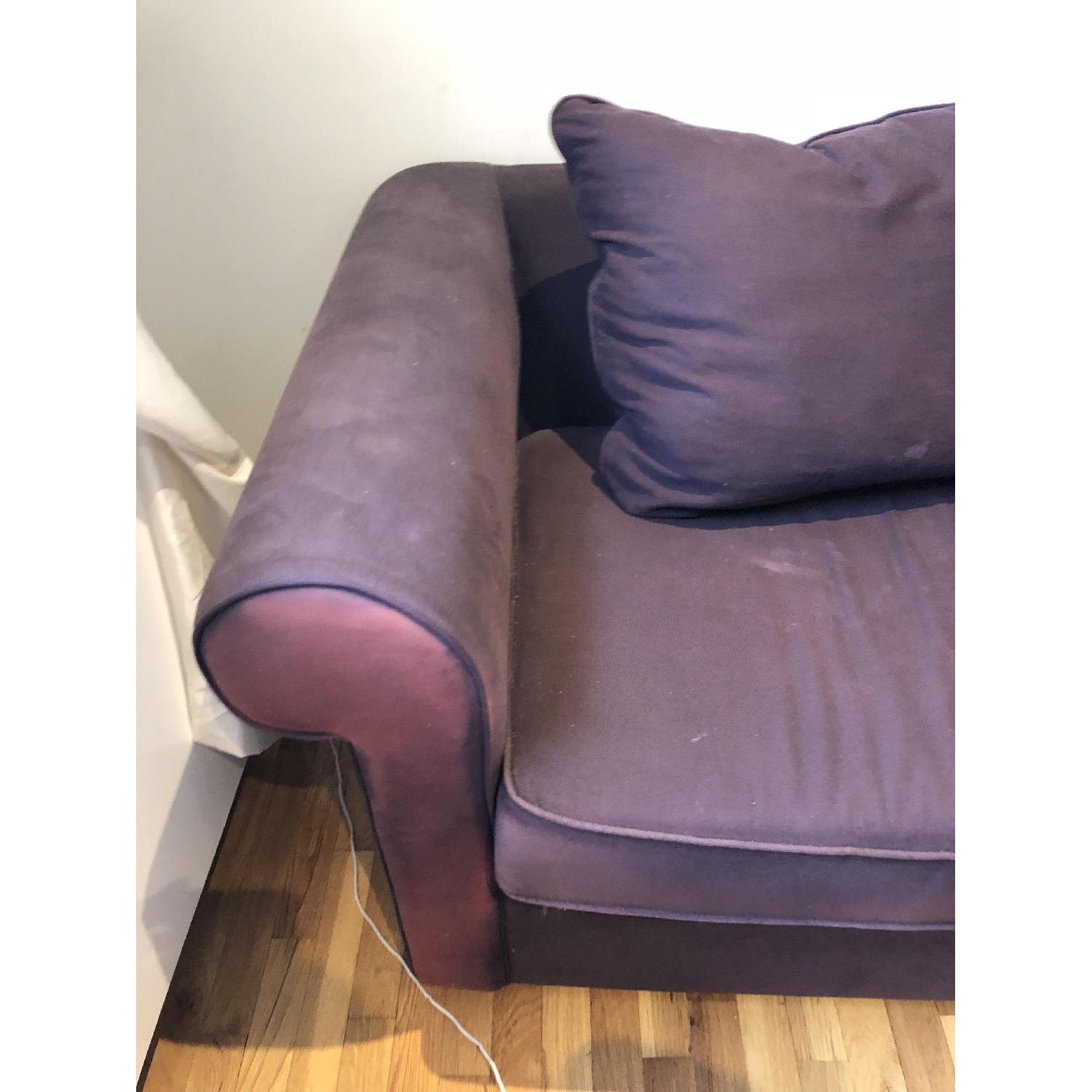 Ikea Purple Sofa - image-2