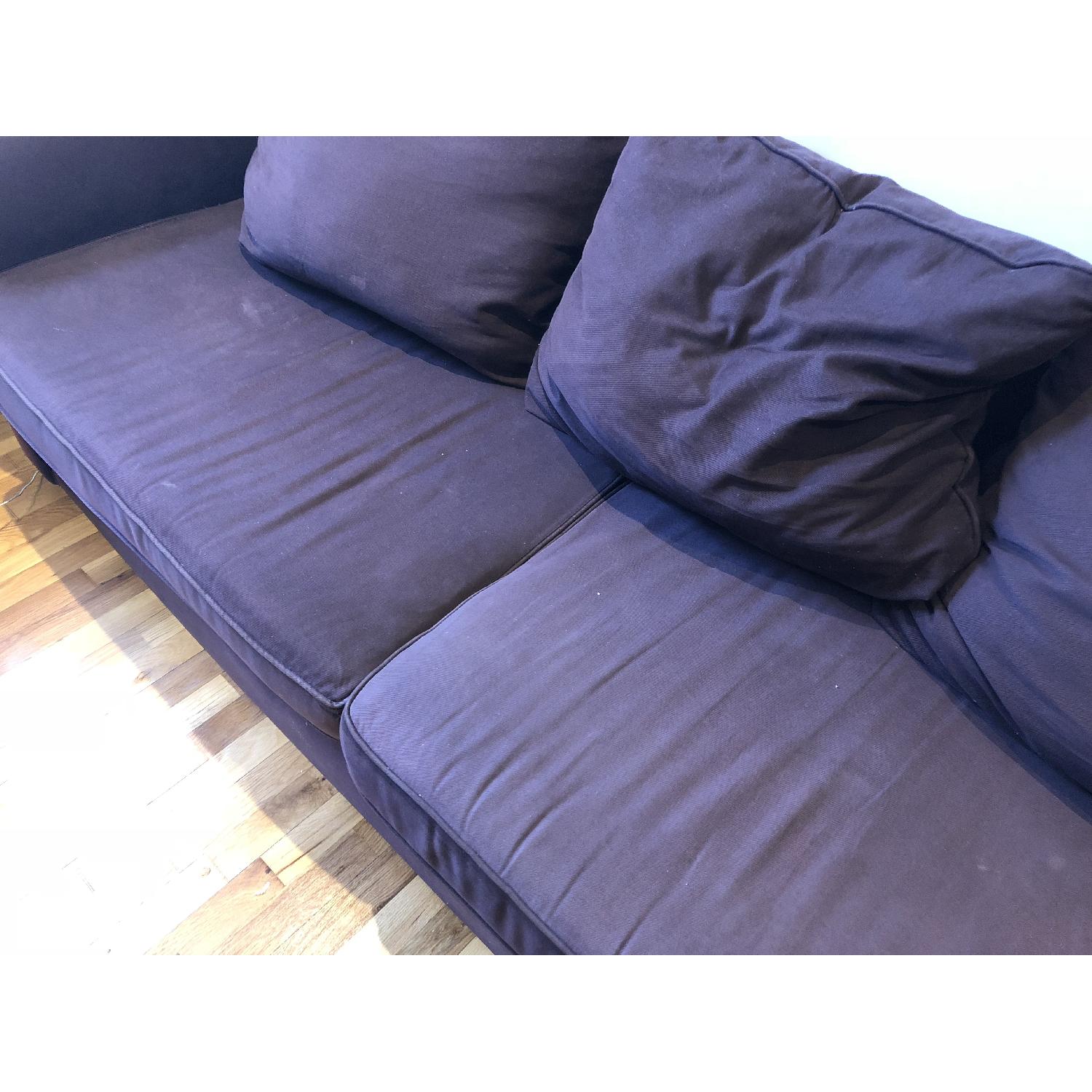 Ikea Purple Sofa - image-3