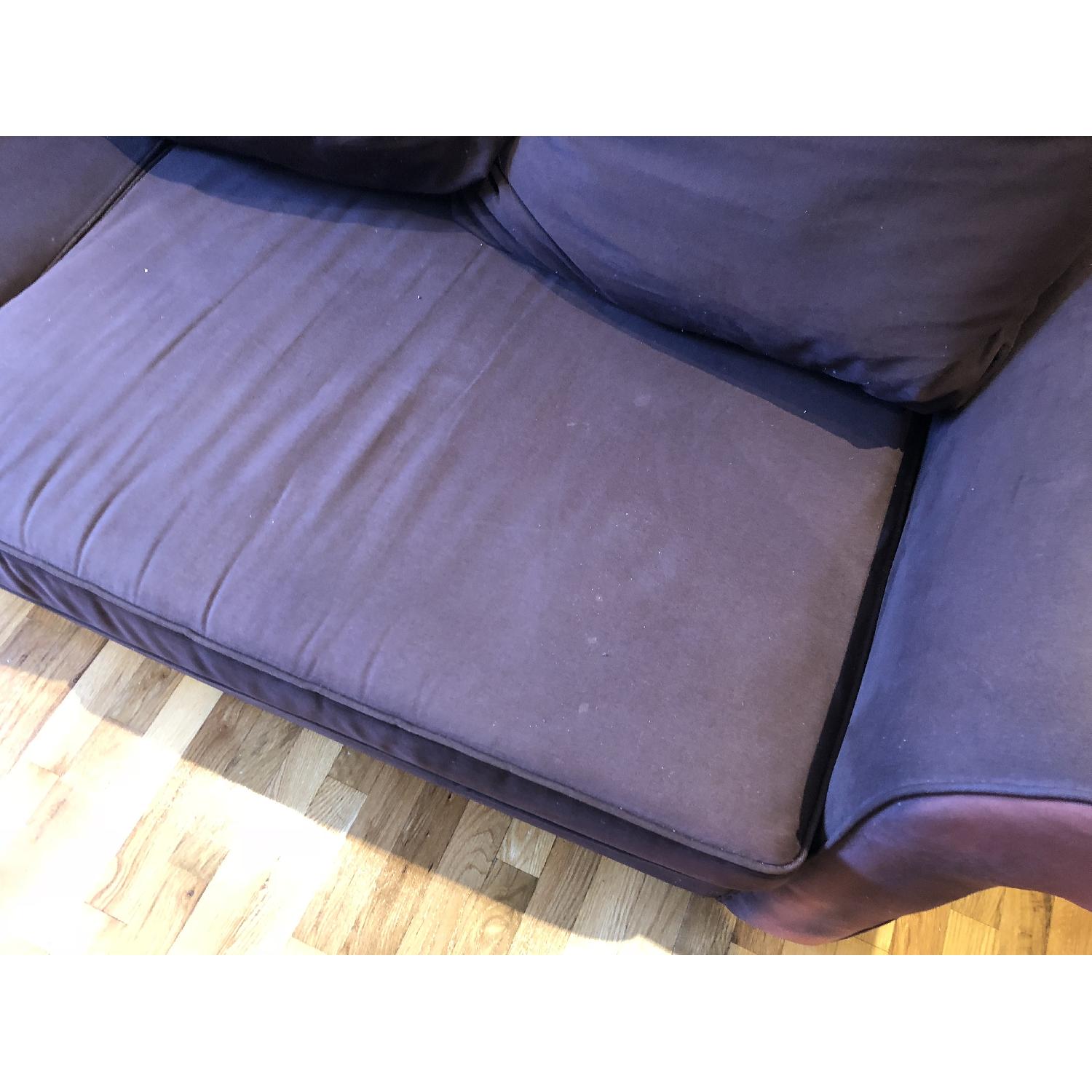 Ikea Purple Sofa - image-4
