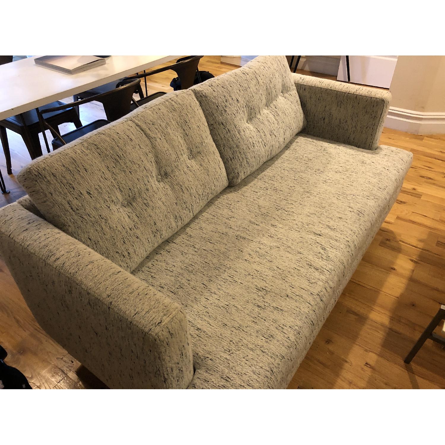 West Elm Peggy Loveseat in Scandinavian Winter Fabric - image-2