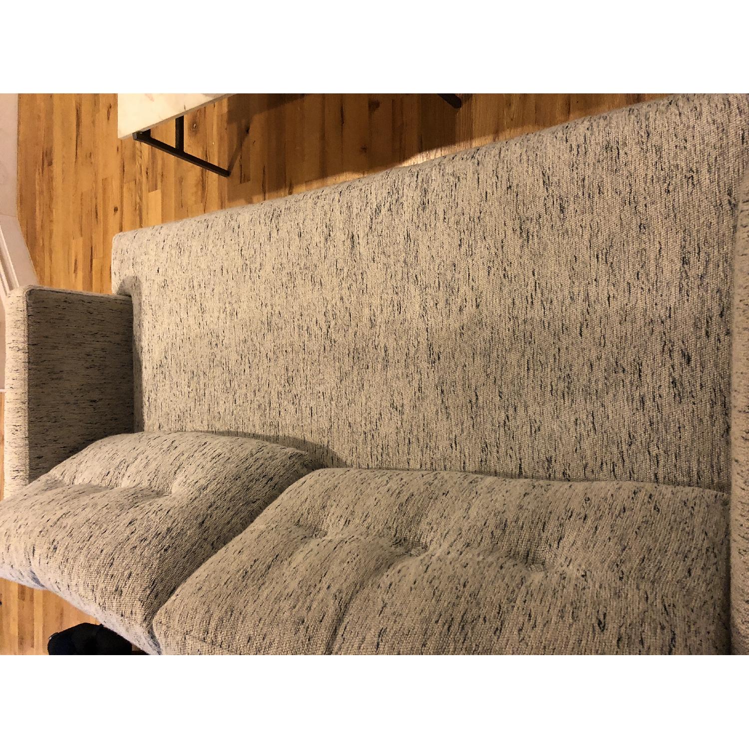 West Elm Peggy Loveseat in Scandinavian Winter Fabric - image-3