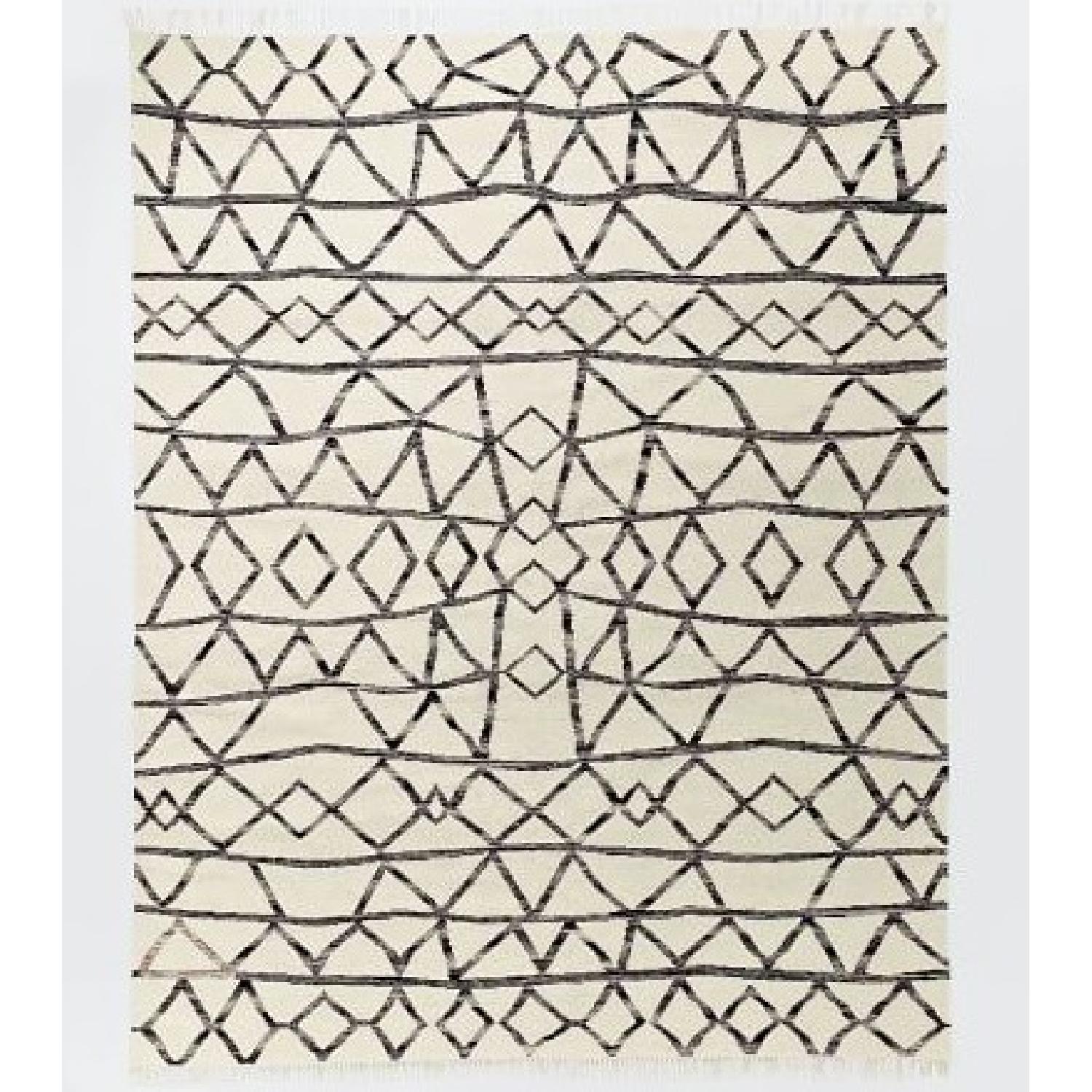 West Elm Torres Wool Kilim Area Rug - image-1