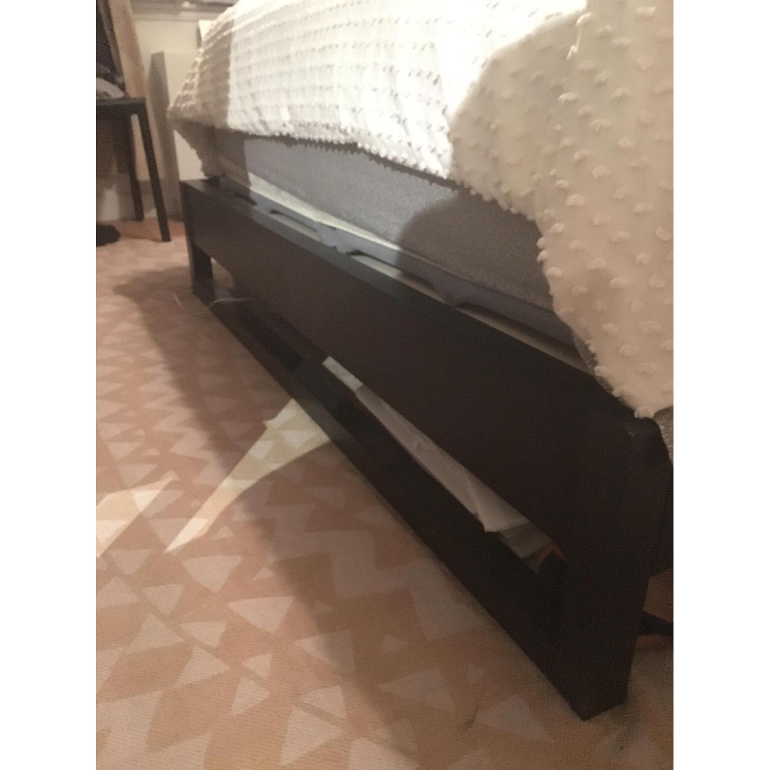 West Elm Cutout Queen Size Bed w/ Headboard - image-4