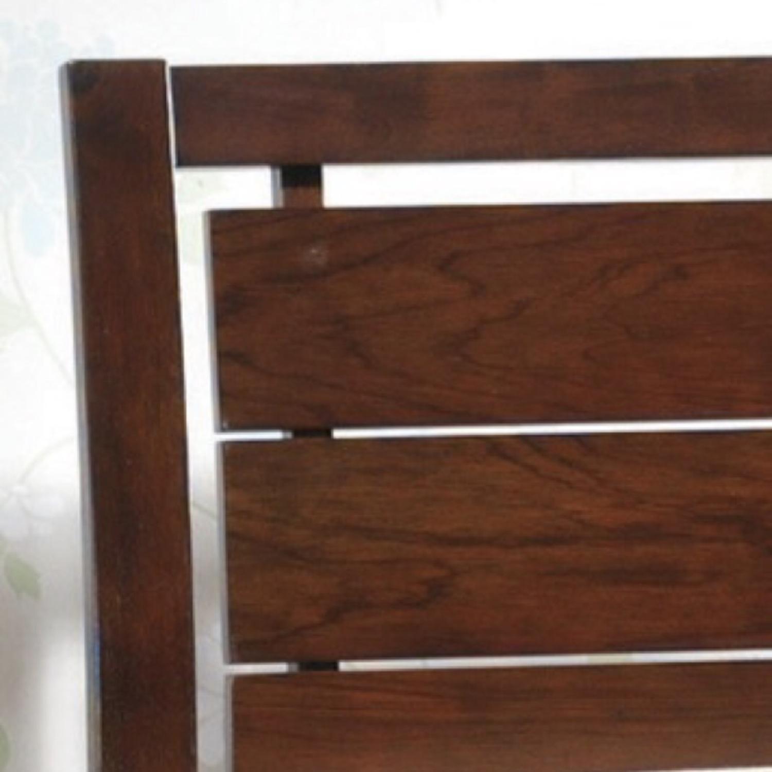 Full Size Bed Frame w/ Bunkie Board - image-3