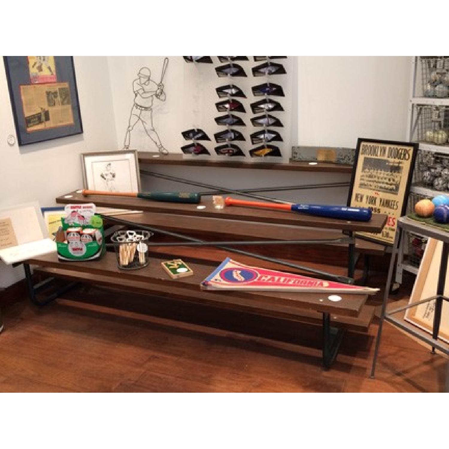 Wood Bleachers w/ Metal Frame - image-2