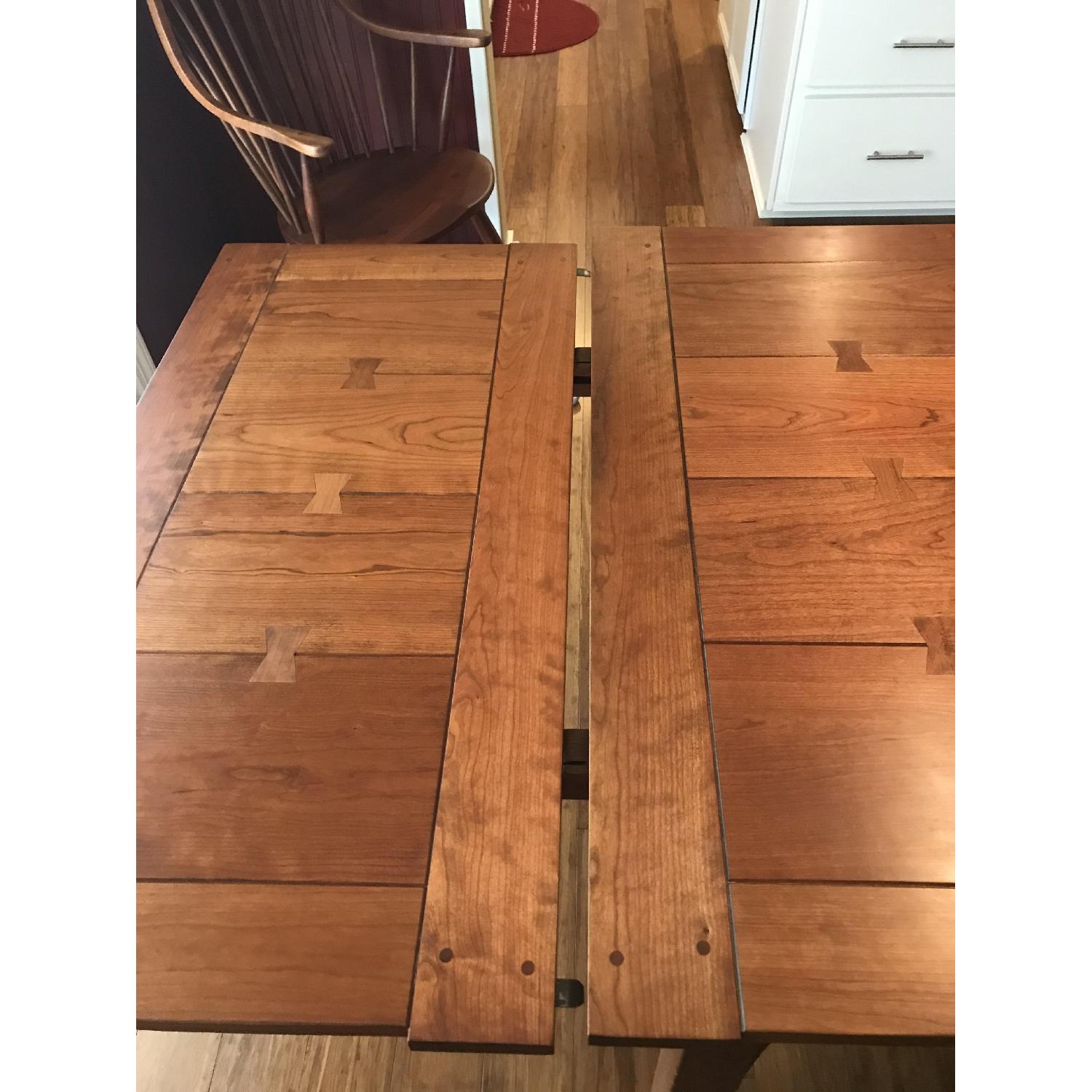 Stickley Mission Drawtop Dining Table w/ 6 Chairs - image-2