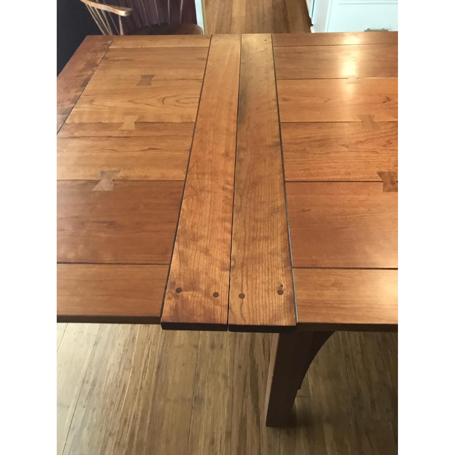 Stickley Mission Drawtop Dining Table w/ 6 Chairs - image-3