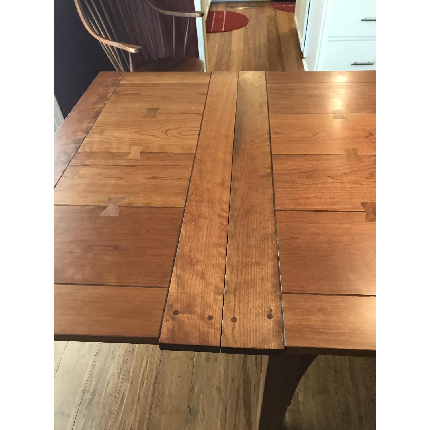 Stickley Mission Drawtop Dining Table w/ 6 Chairs - image-4