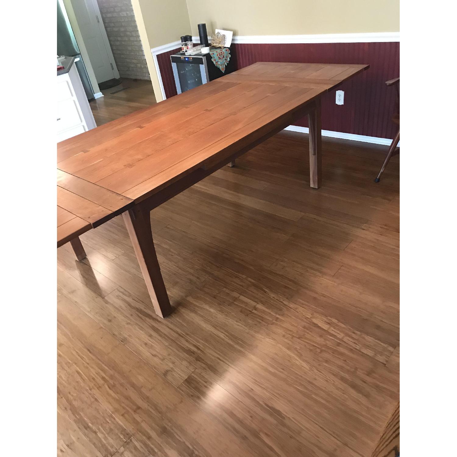 Stickley Mission Drawtop Dining Table w/ 6 Chairs - image-6