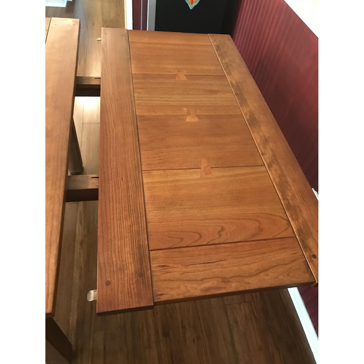 Stickley Mission Drawtop Dining Table w/ 6 Chairs - image-7