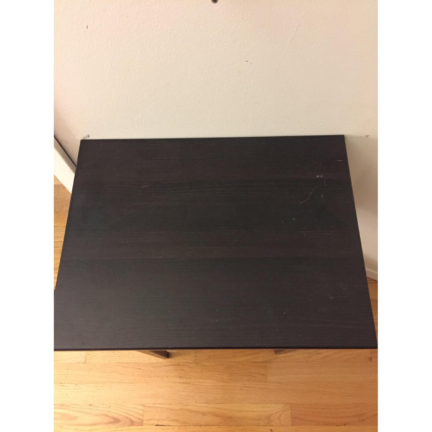 Ikea Hemnes Nightstand in Black-Brown - image-3