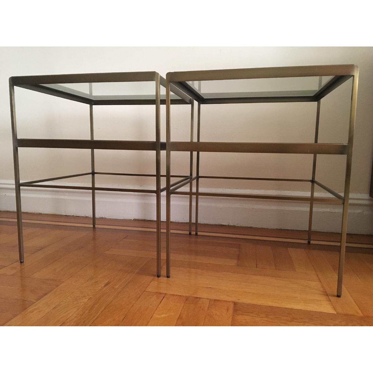 Pottery Barn Leona Cube Tables - image-1