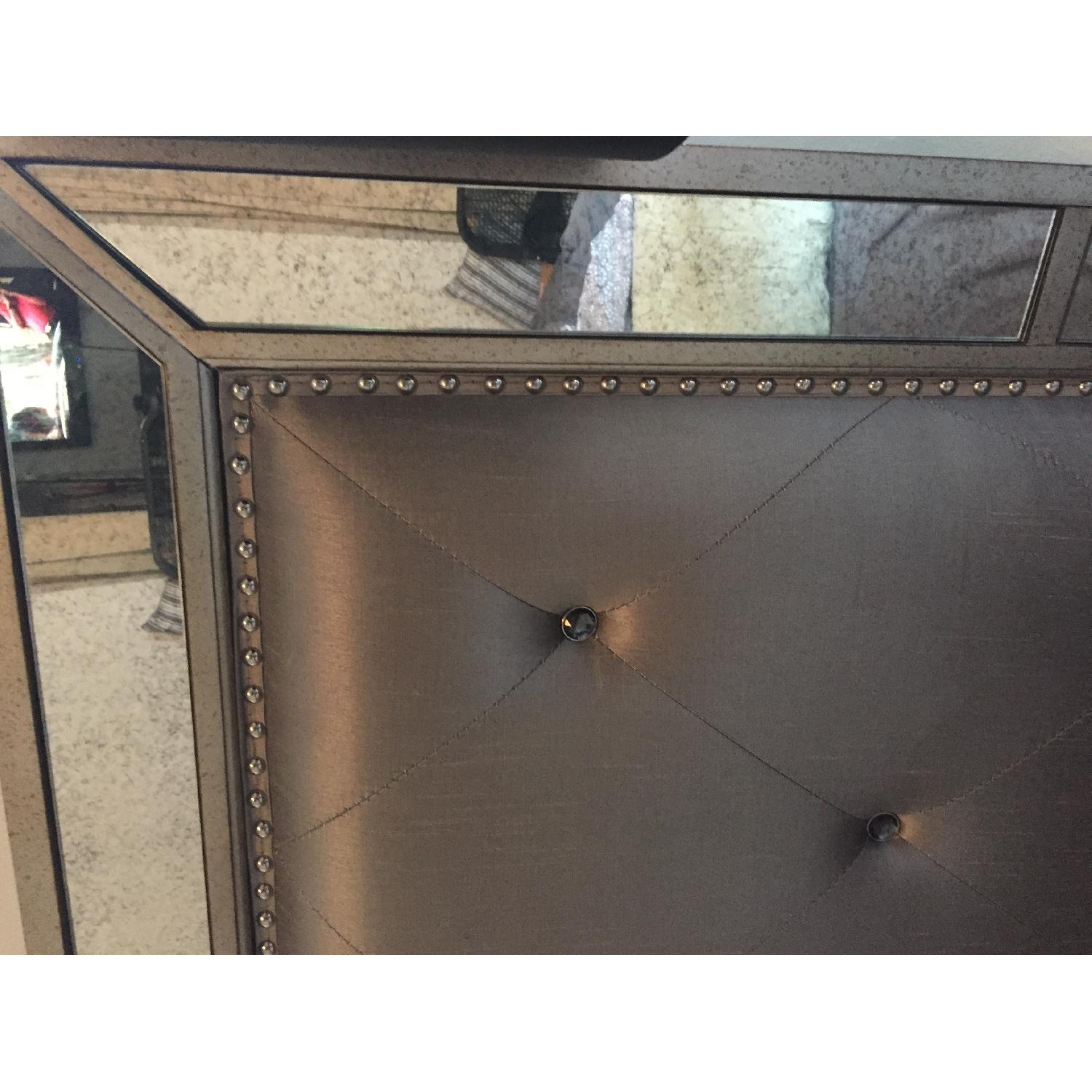 American Signature Furniture Angelina Upholstered Queen Bed - image-2