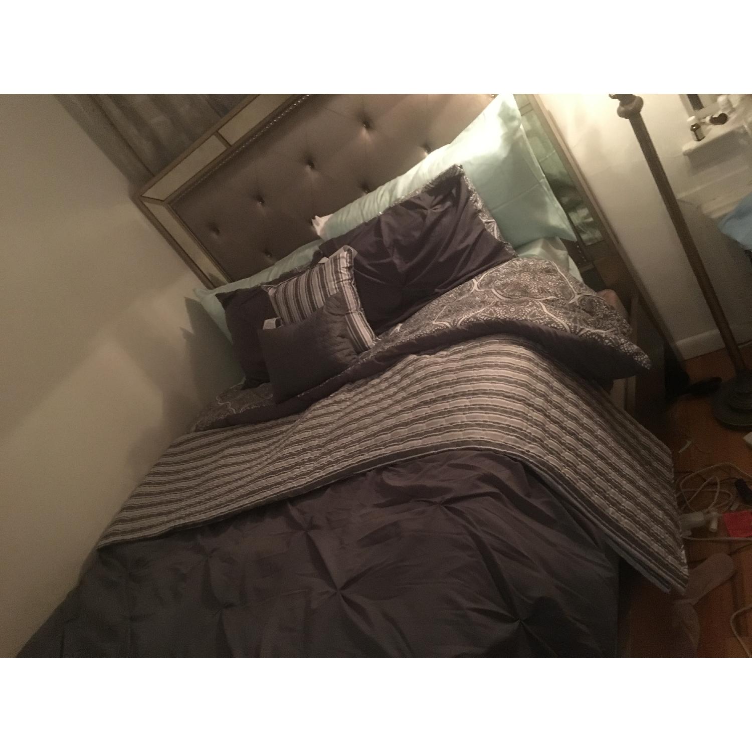 American Signature Furniture Angelina Upholstered Queen Bed - image-4