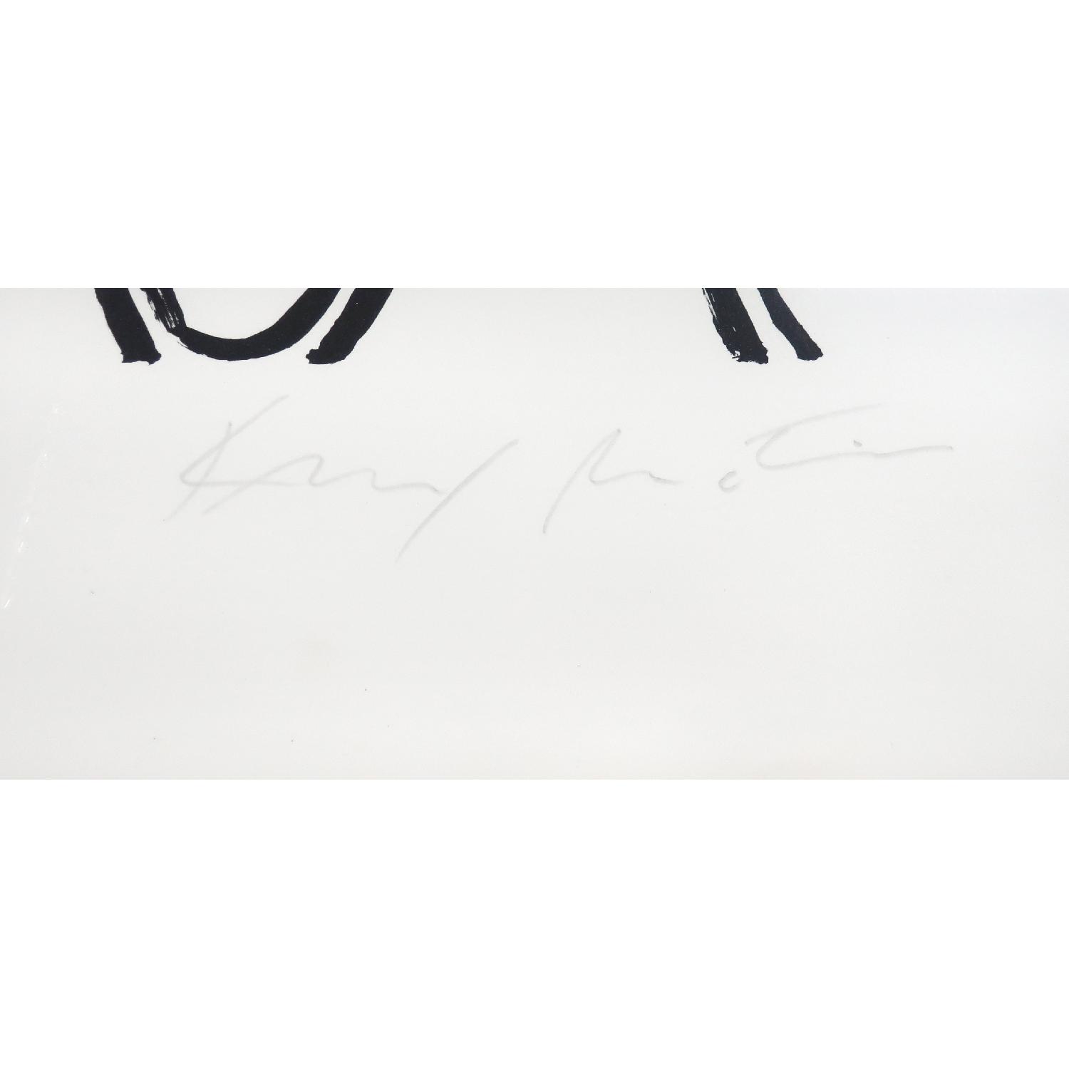 Knox Martin Woman w/ Bicycle Lithograph - image-4