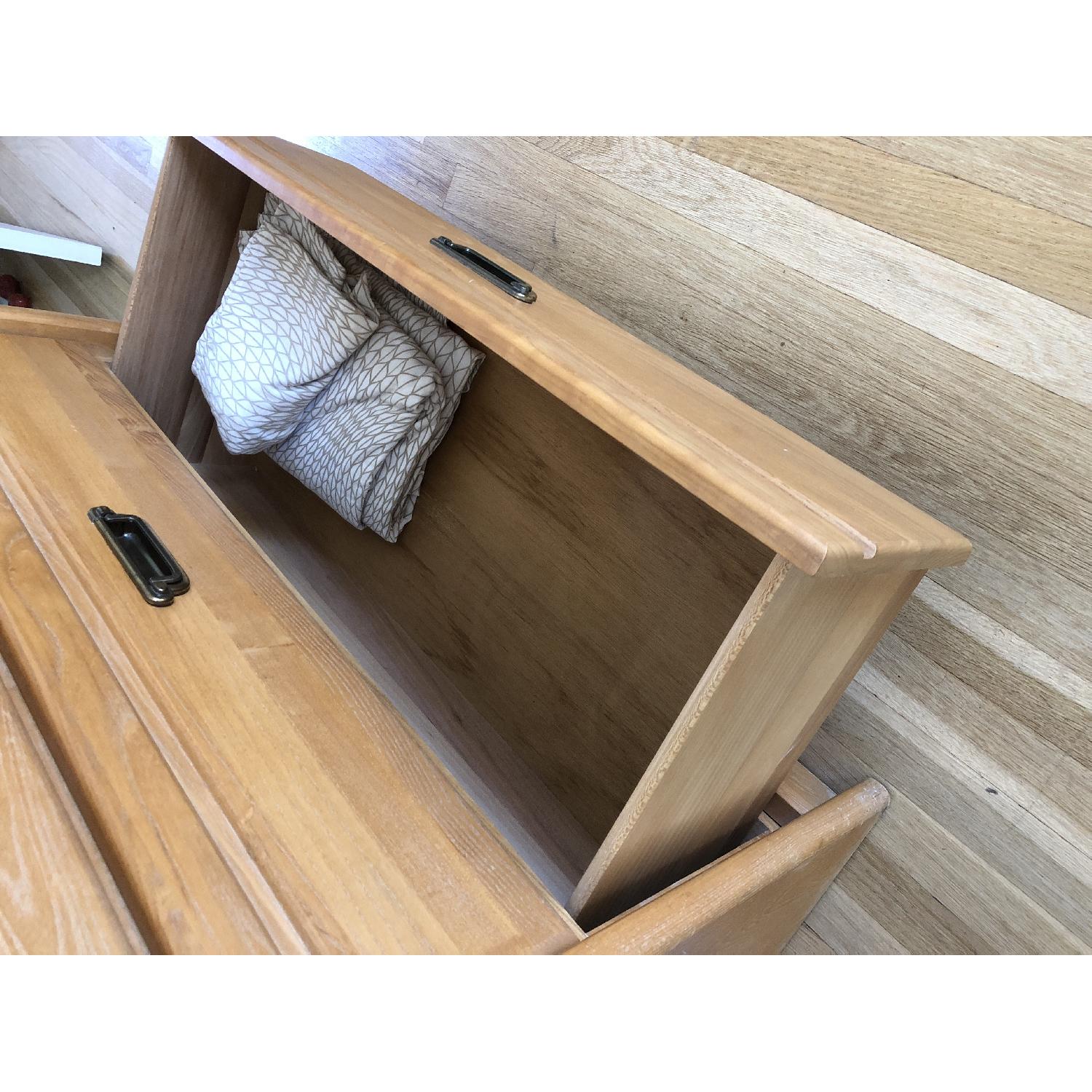 Vintage Solid Wood Tall Dresser - image-7