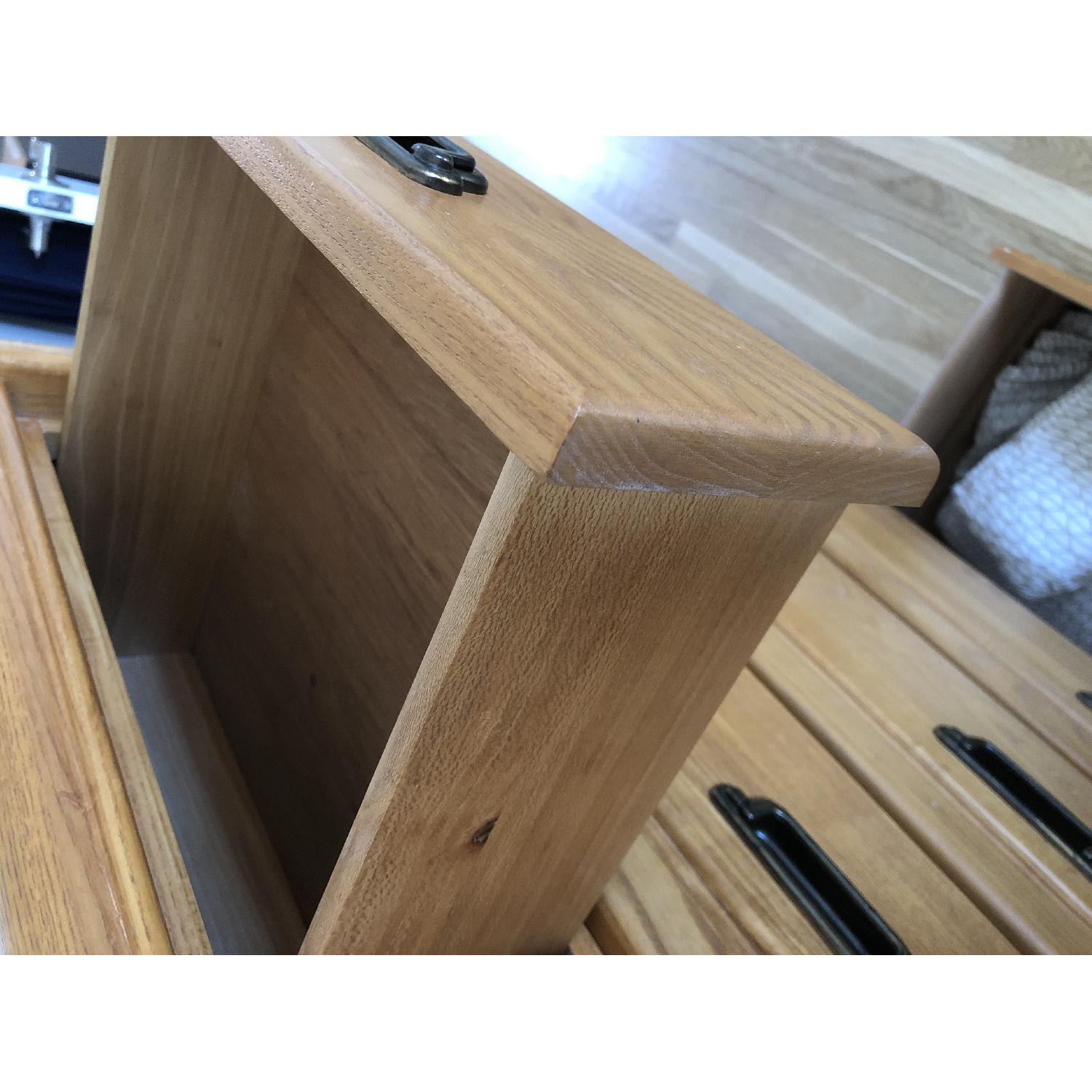 Vintage Solid Wood Tall Dresser - image-8