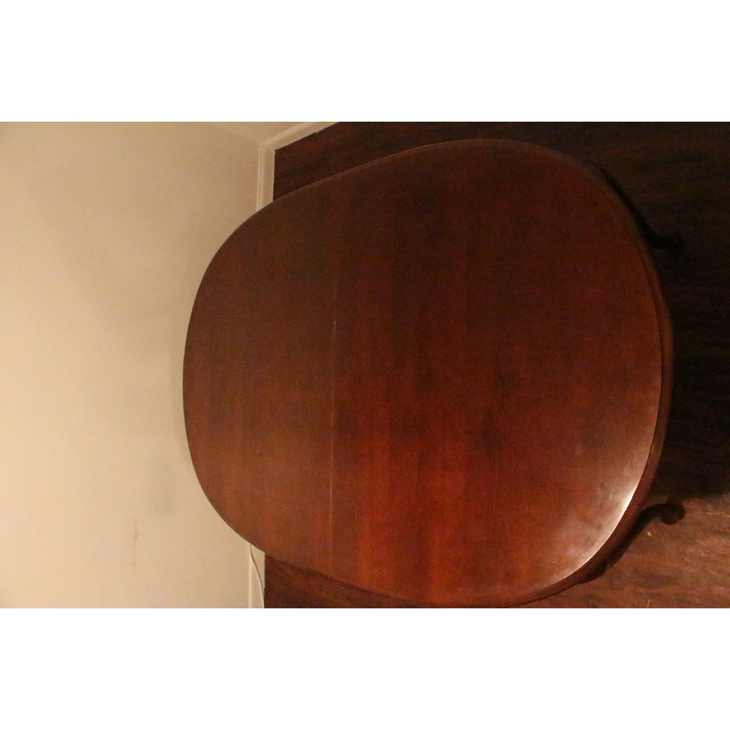 Thomasville Classic Antique Oval Extendable Dining Table - image-3