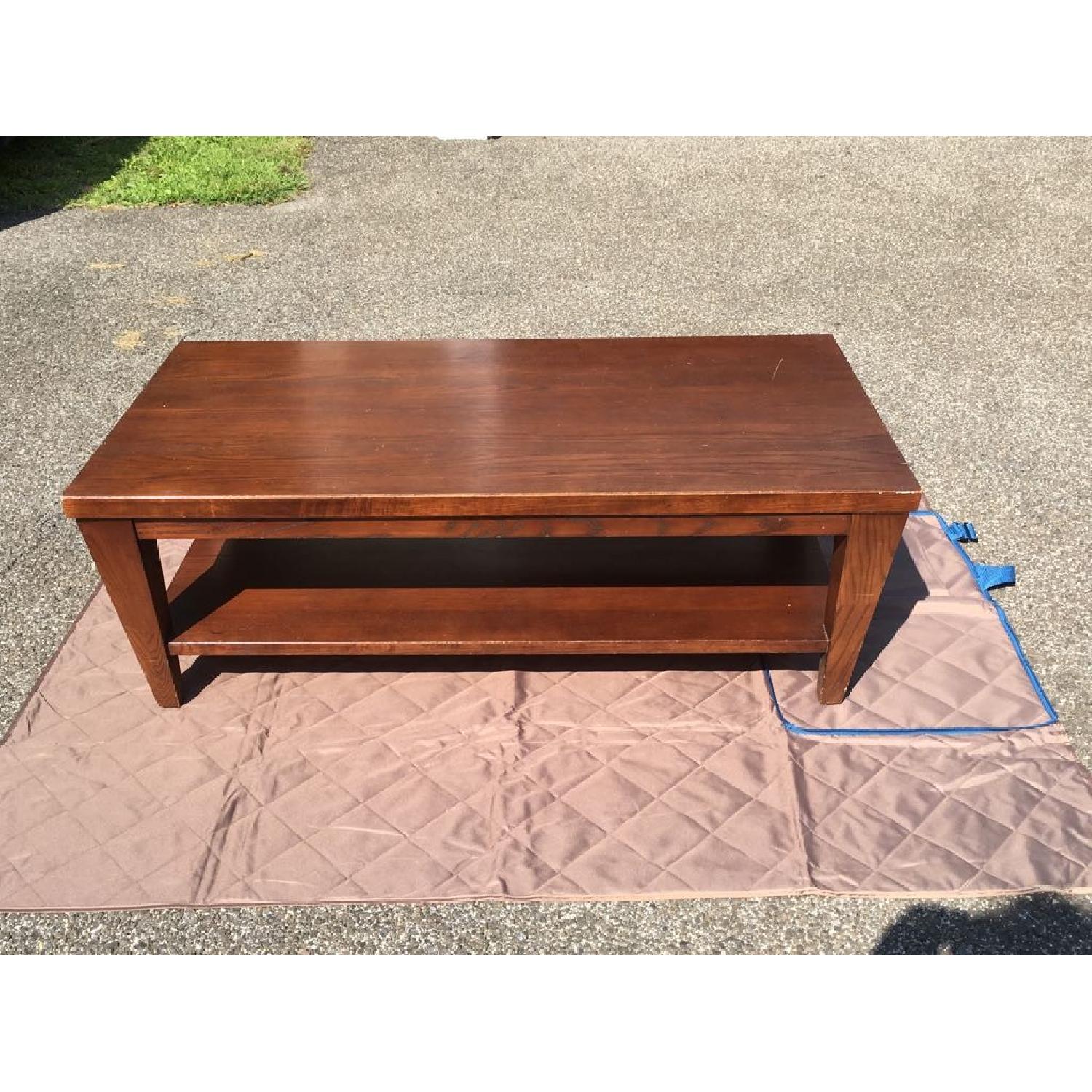 Ethan Allen Henna Coffee Table - image-1