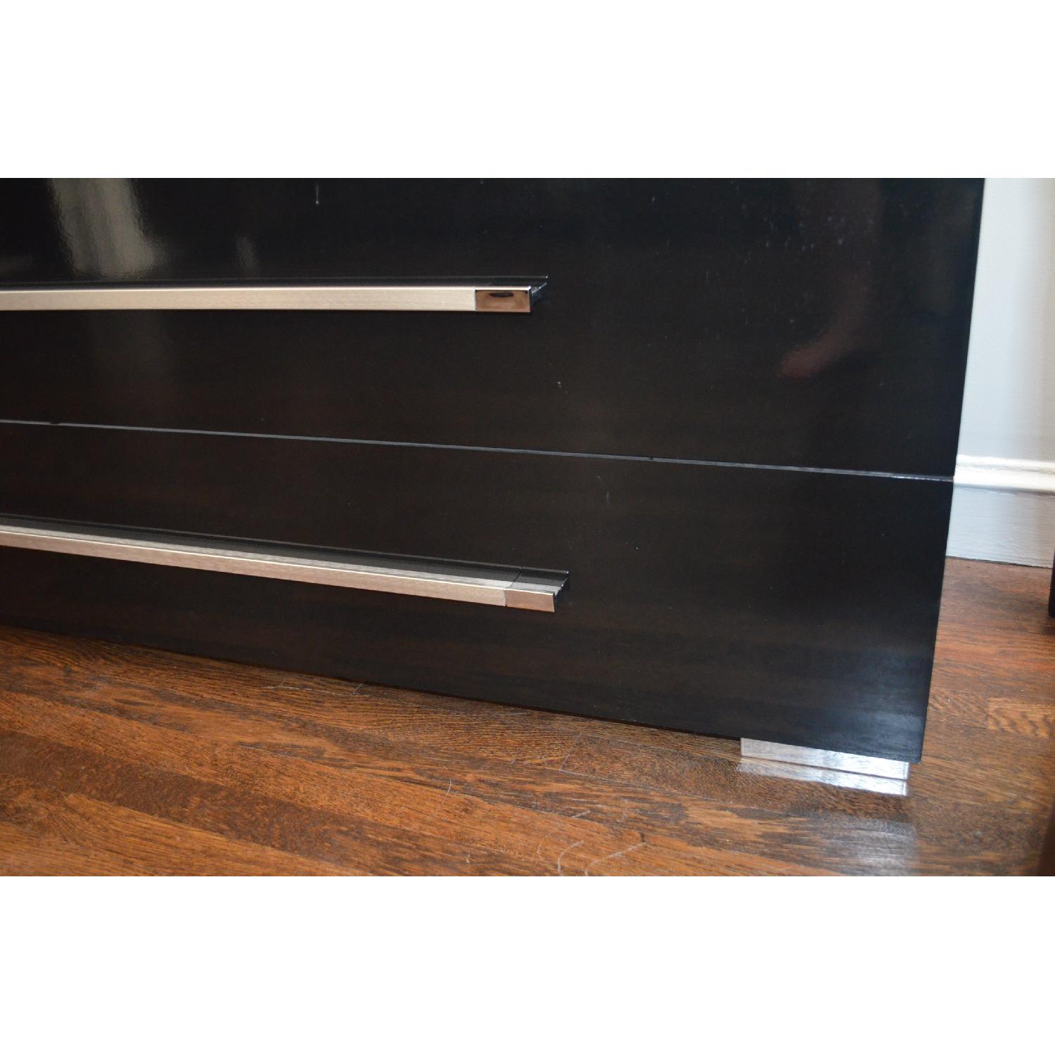 Dimora European Modern Black Dresser w/ Mirror - image-2