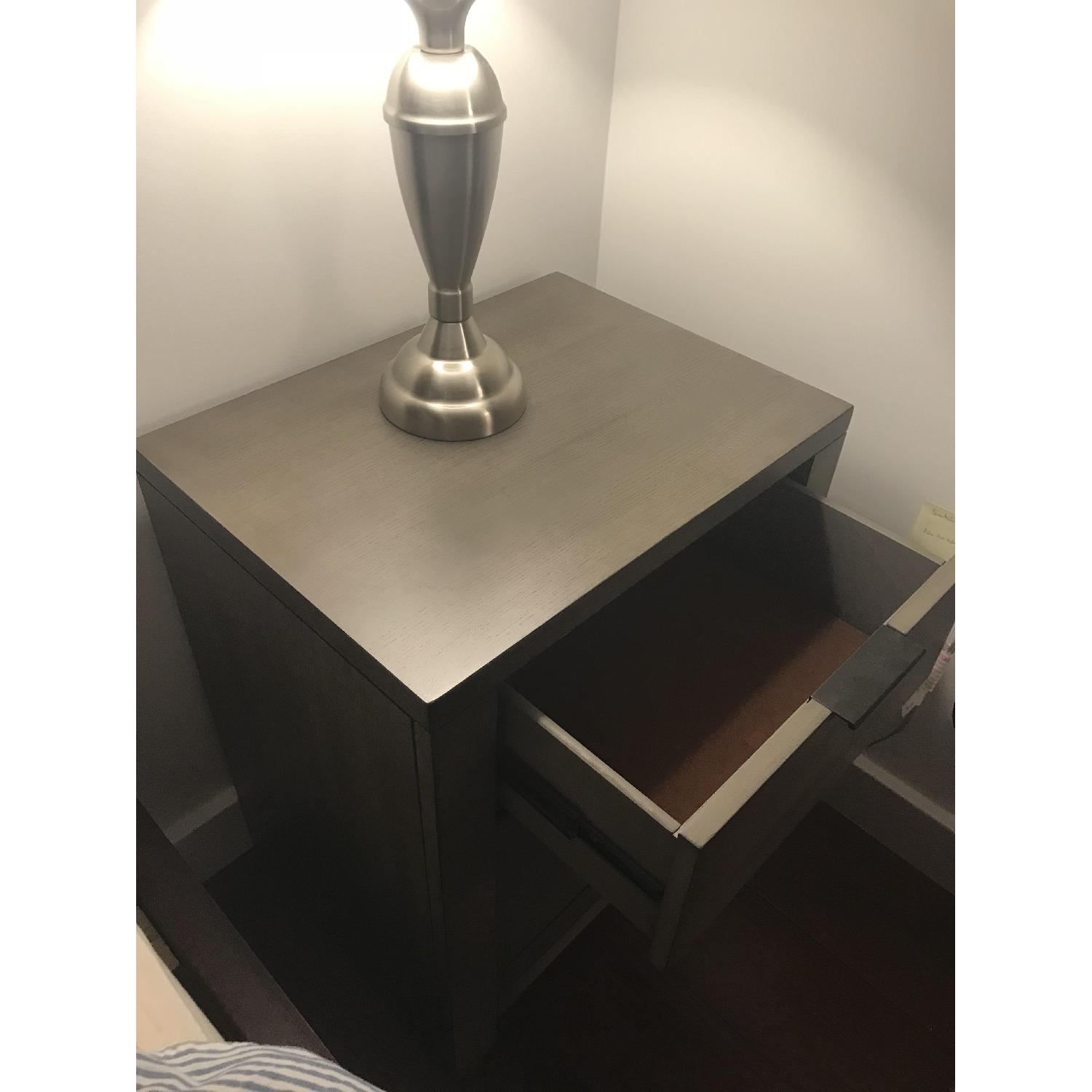 Macy's Tribeca Grey Nightstands - image-2