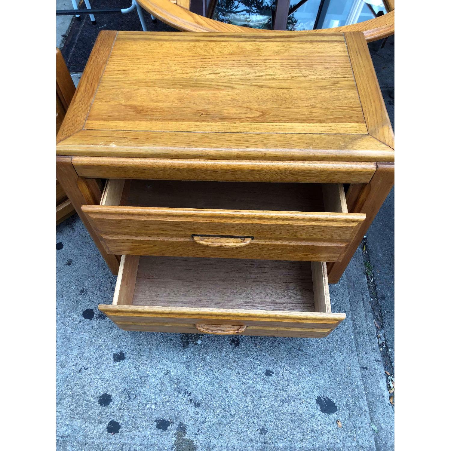Light Brown Wooden Nightstands - image-12
