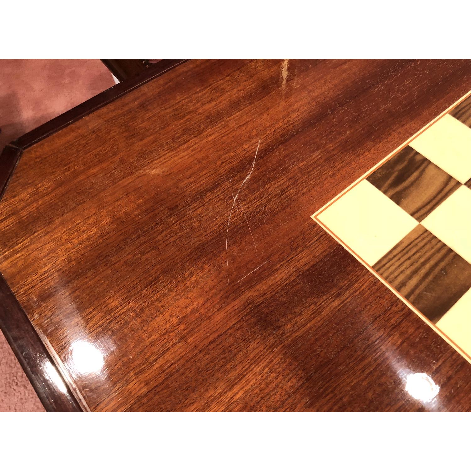 Renzo Romagnoli Italian Wood Multi Games Table w/ 4 Chairs - image-14