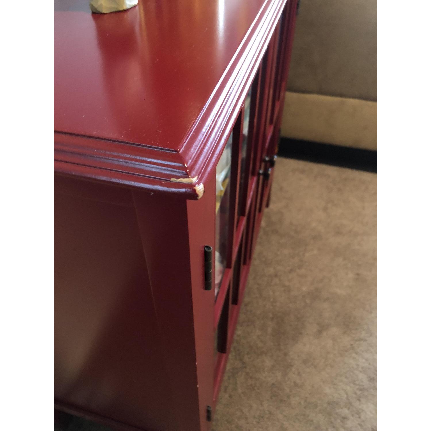 Target Windham Red 2 Door Accent Cabinet - image-1
