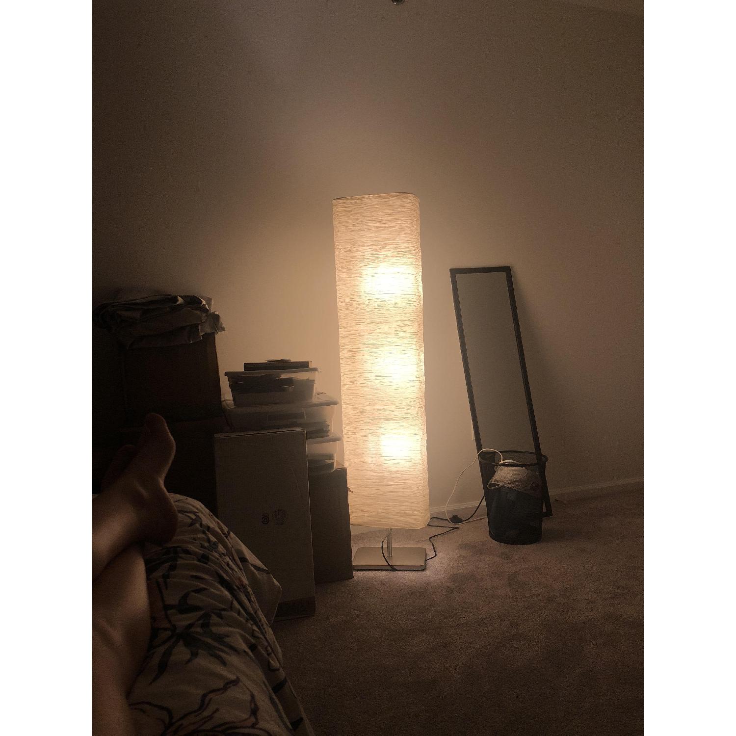 Ikea Rice Paper Floor Lamp - image-1