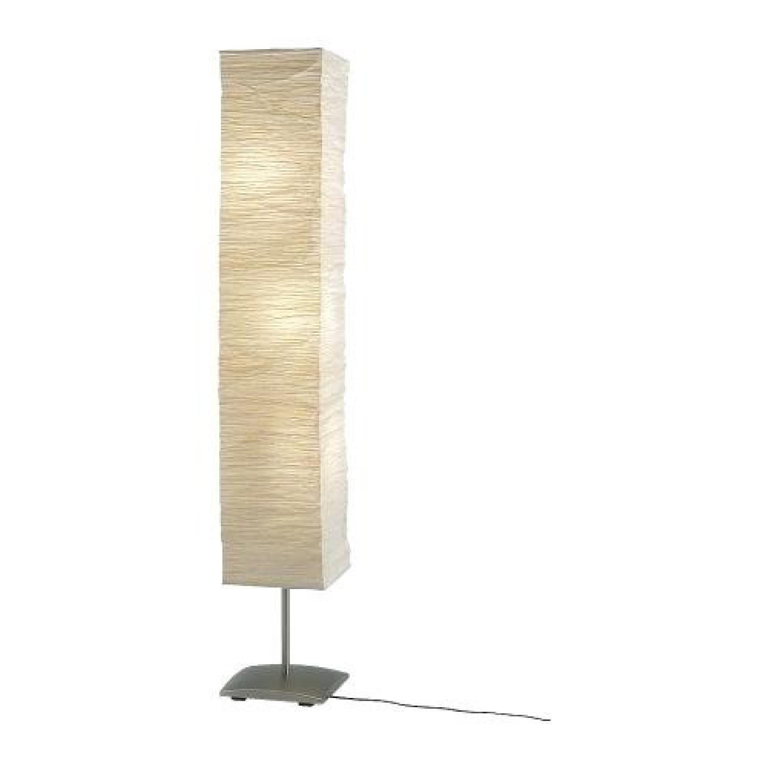 Nordic Rice Paper Floor Lamp Shade – 39" Tall Foldable Cover For Standing Lamps