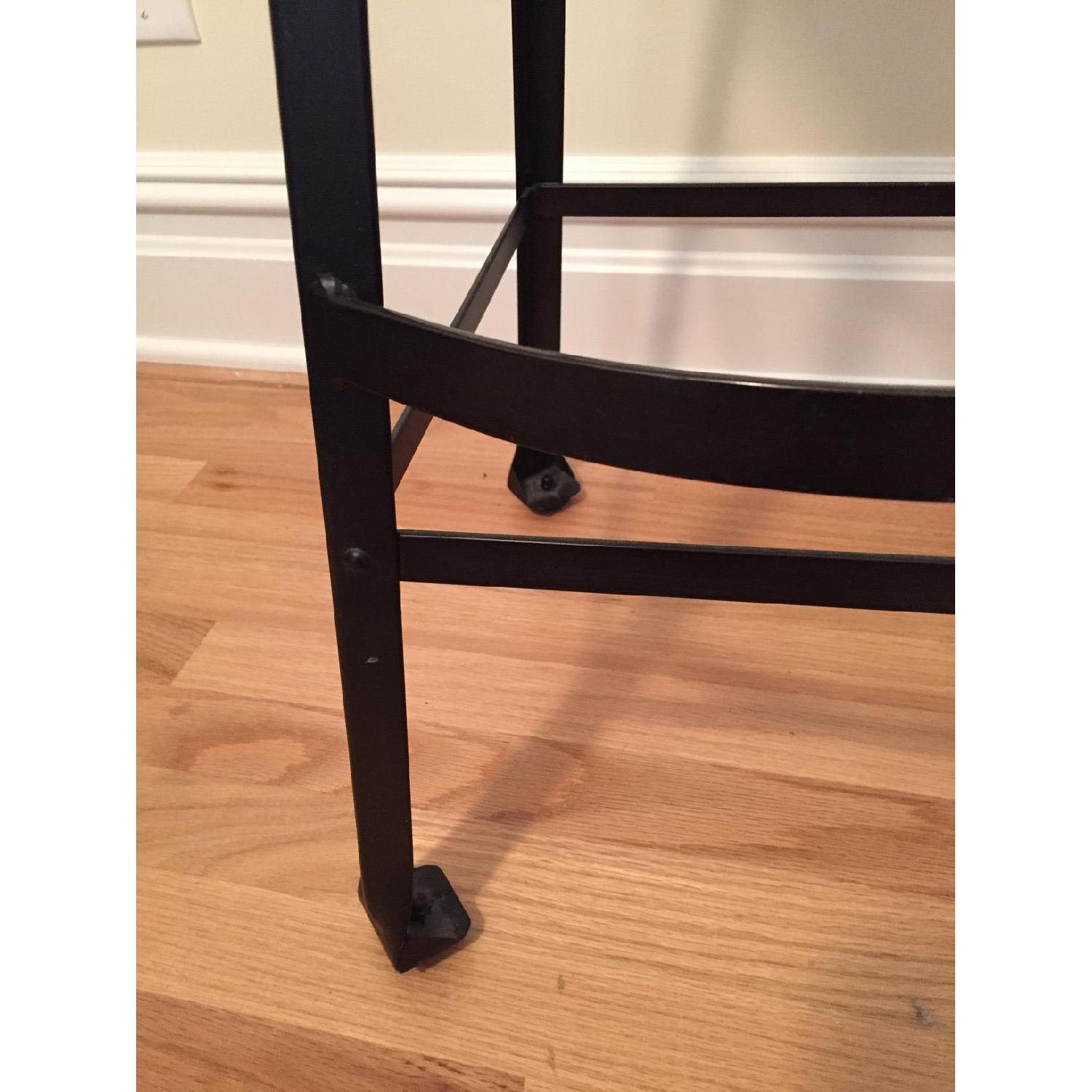 Pottery Barn Decker Metal & Reclaimed Wood Bar Stools - image-2