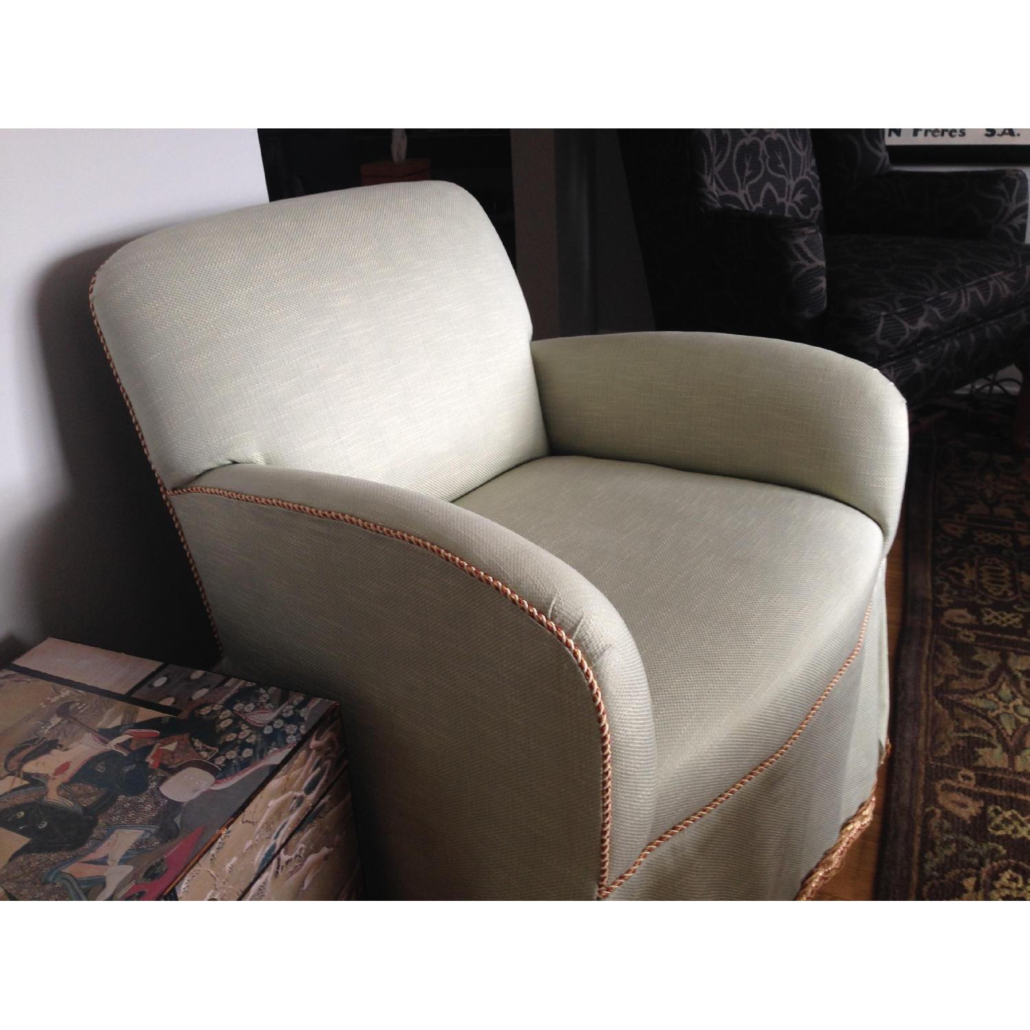 Vintage Slipcovered Accent/Dining Chairs - image-2