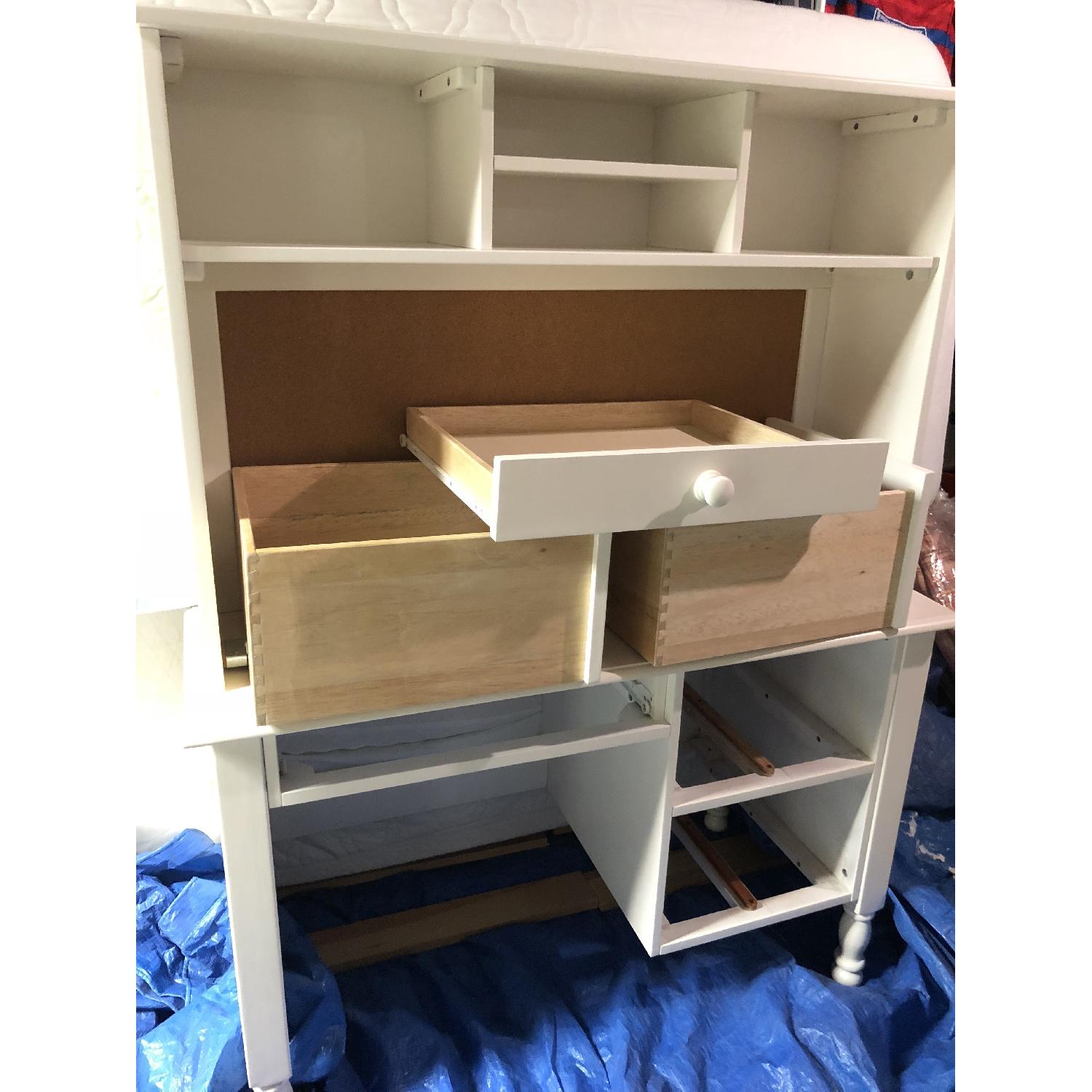 Pottery Barn Catalina Desk w/ Hutch - image-3