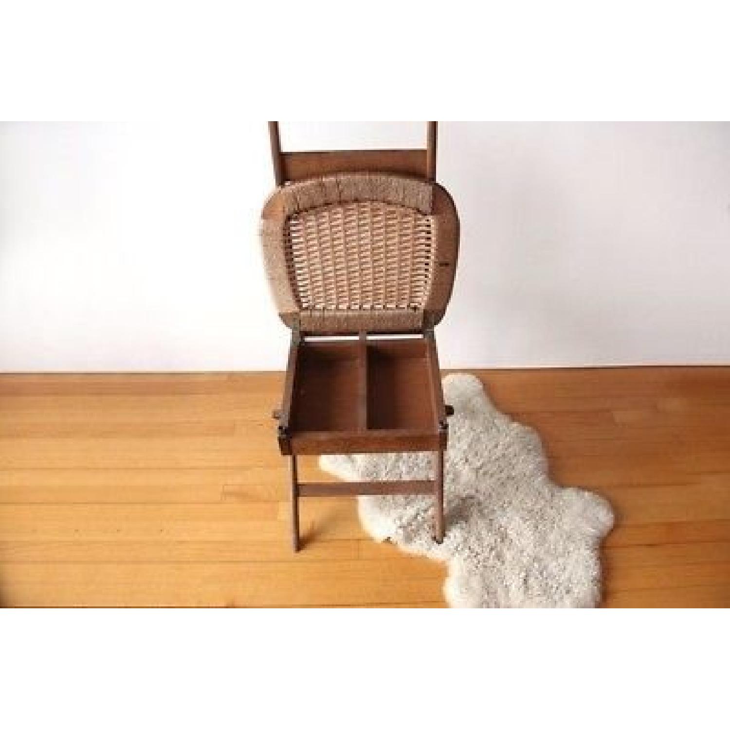 Vintage Mid Century Modern Valet Butler Chair - image-2