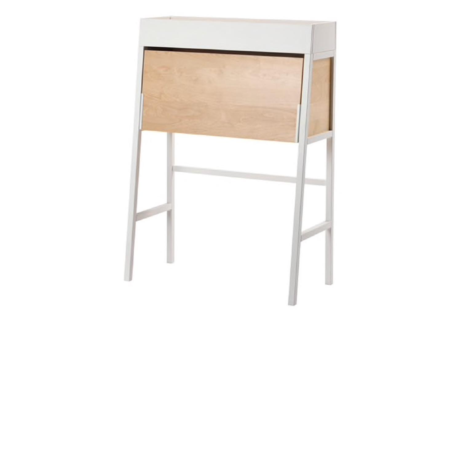Ikea White Folding Desk - image-2
