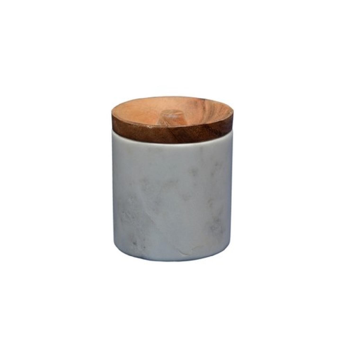 DesigneGallerie Rozene White Jar - image-1
