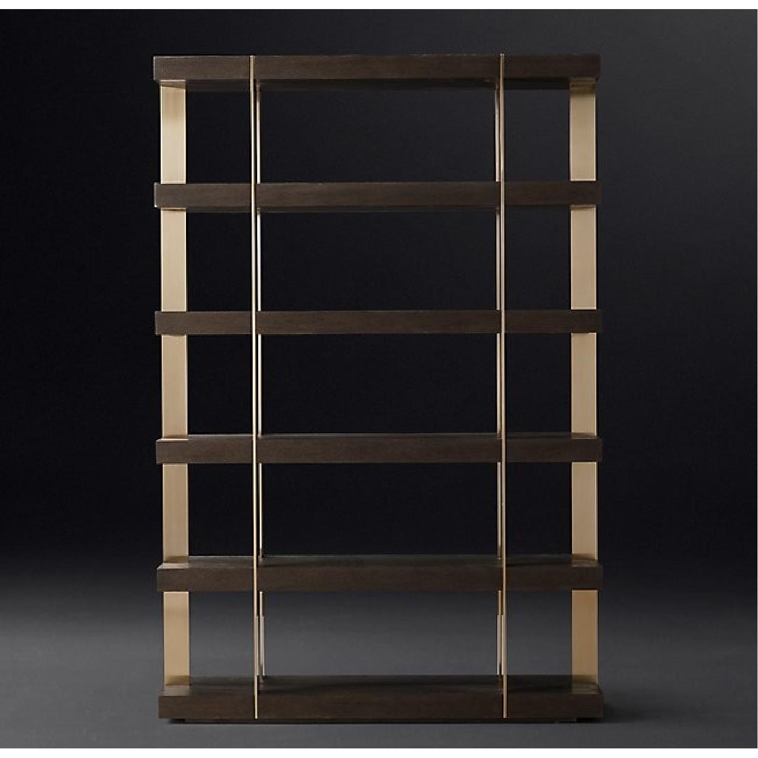 Restoration Hardware Modern Verrazano Shelving Unit - image-1